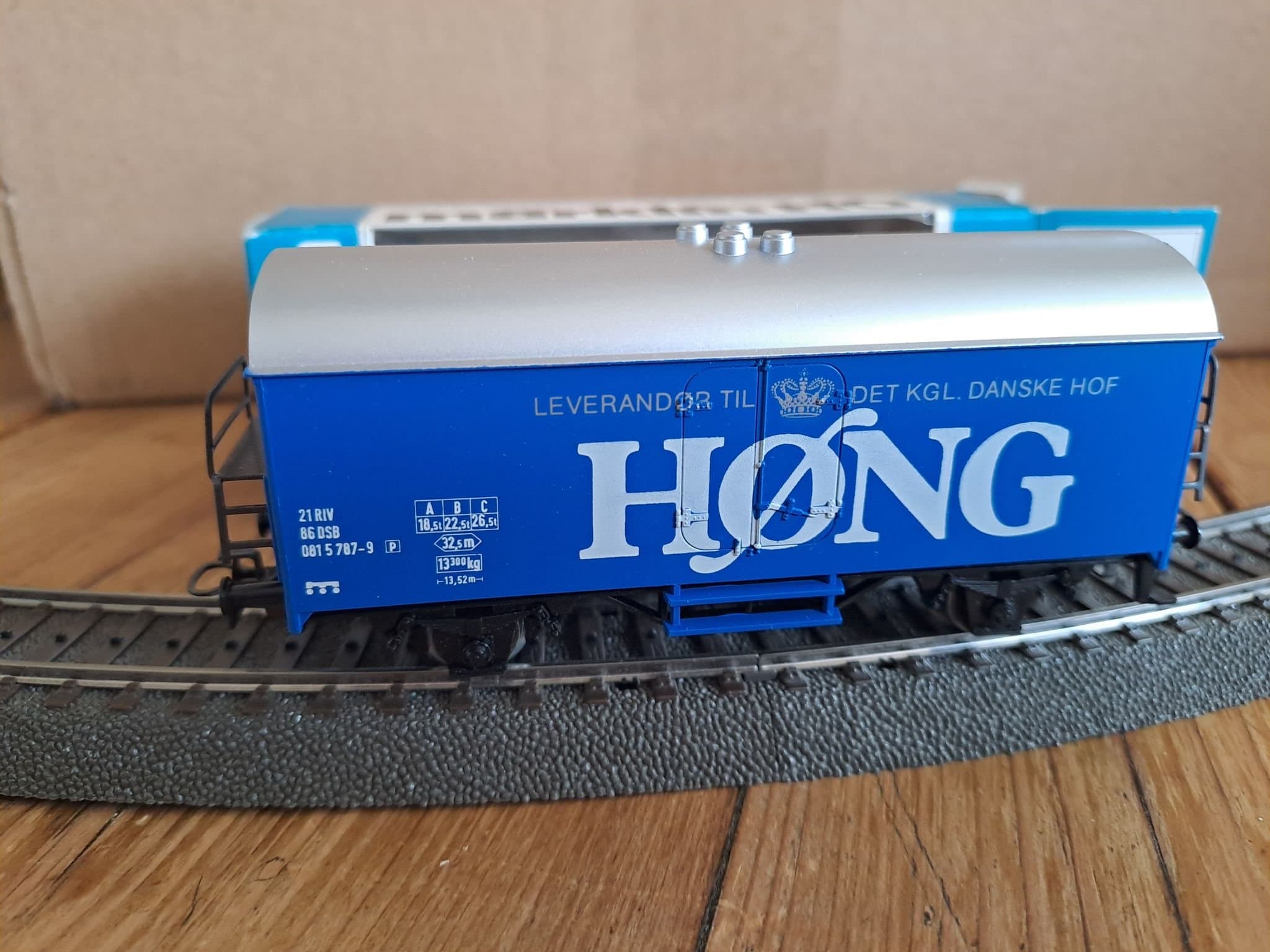 Märklin 4415, DSB 2-axlig godsvagn "Höng", nyskick