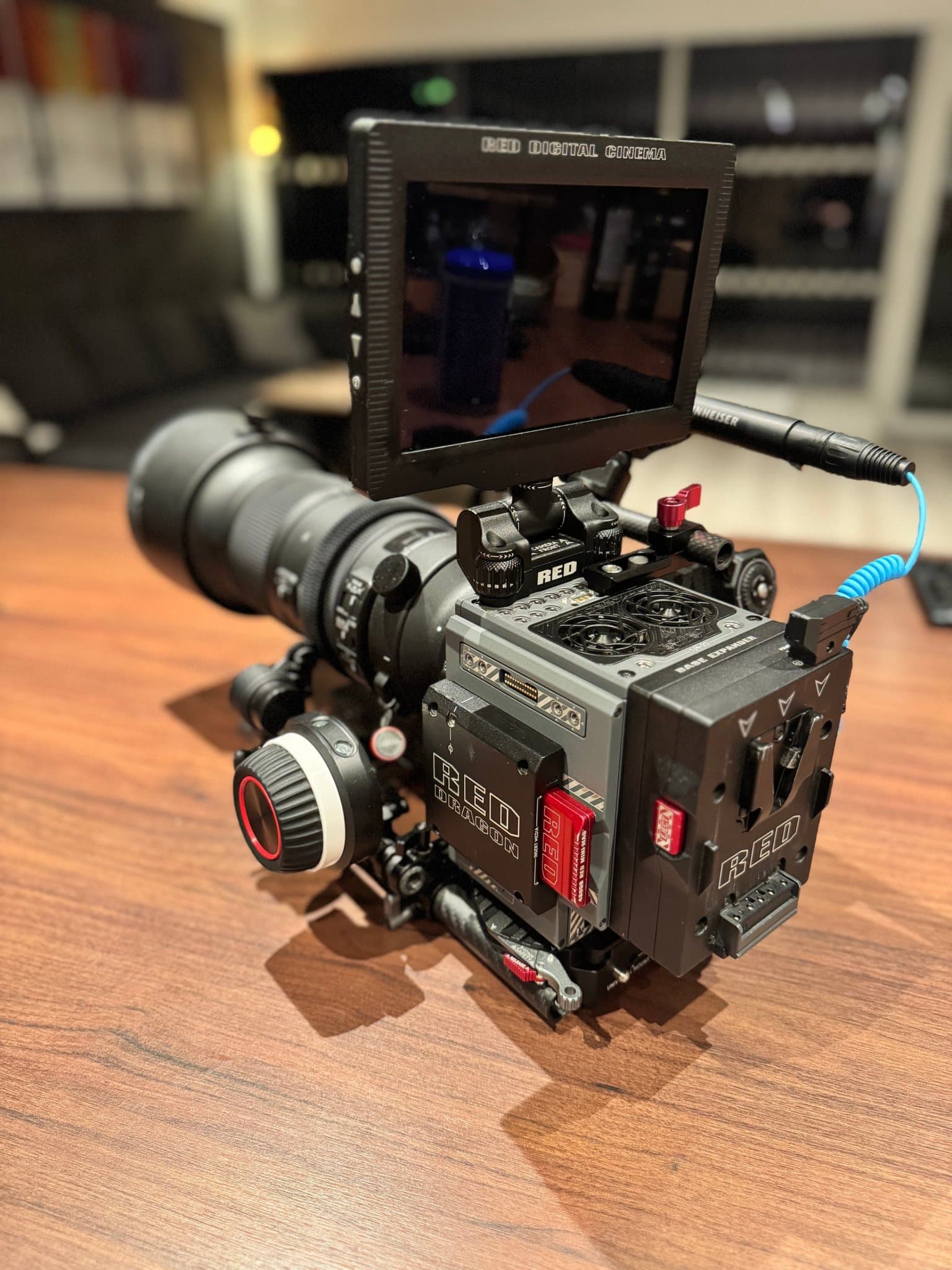 RED SCARLET-W 5K kamera med tillbehör