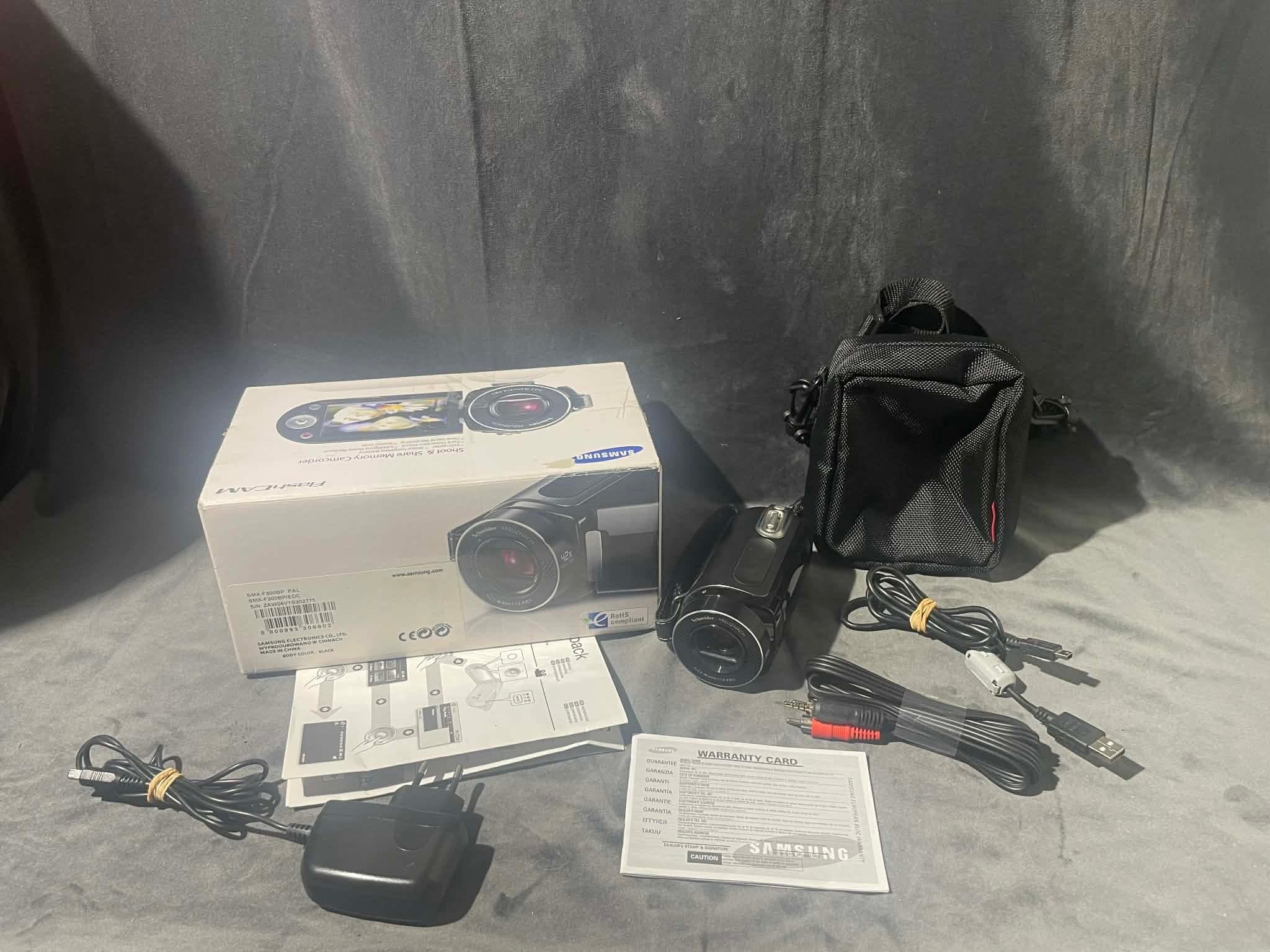 Samsung SMX-F300BP FlashCAM Videokamera