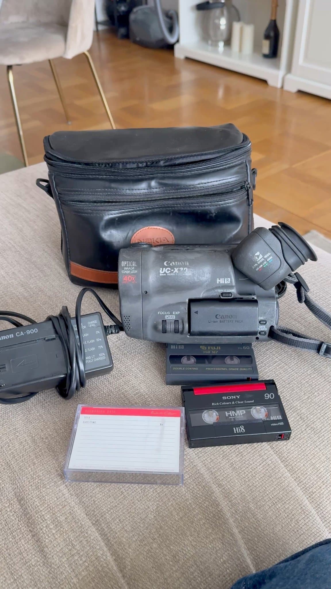 HI8 VIDEOKAMERA CANON