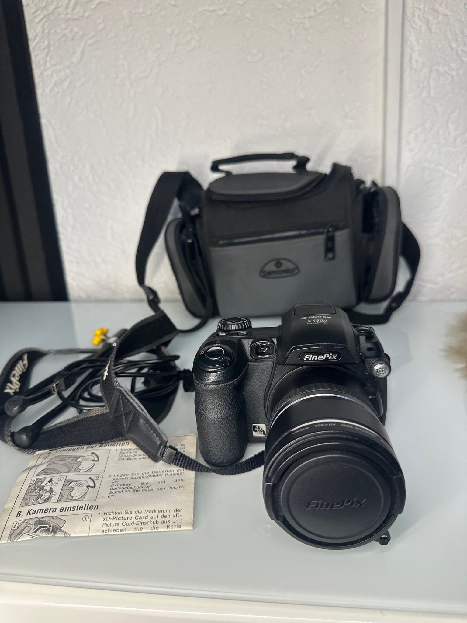 Digitalkamera Fujifilm S 5500 1:2.8-3.1 10x Optisk Zoom f=5.7-57mm