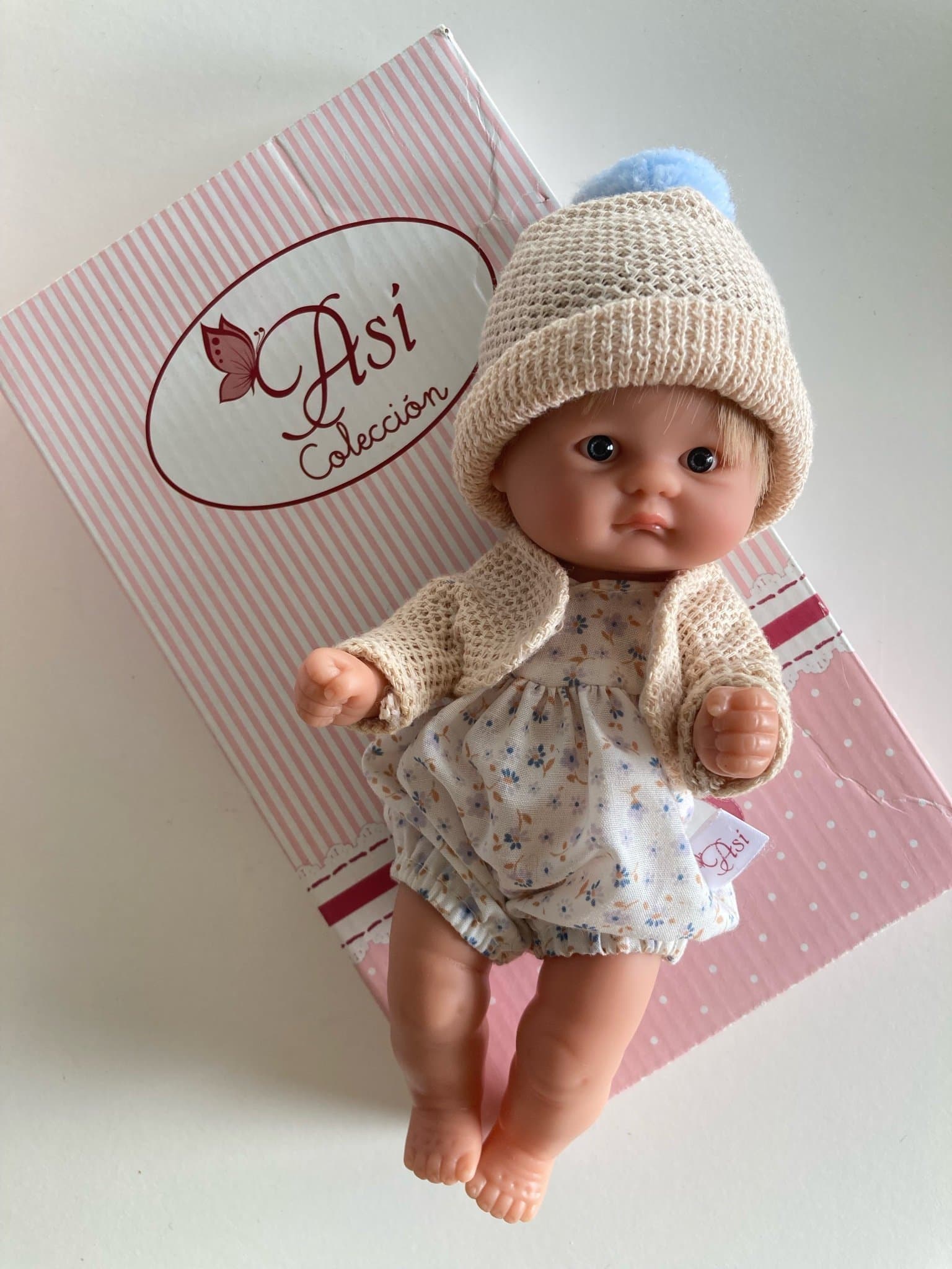 Así doll docka, 20 cm, julklapp