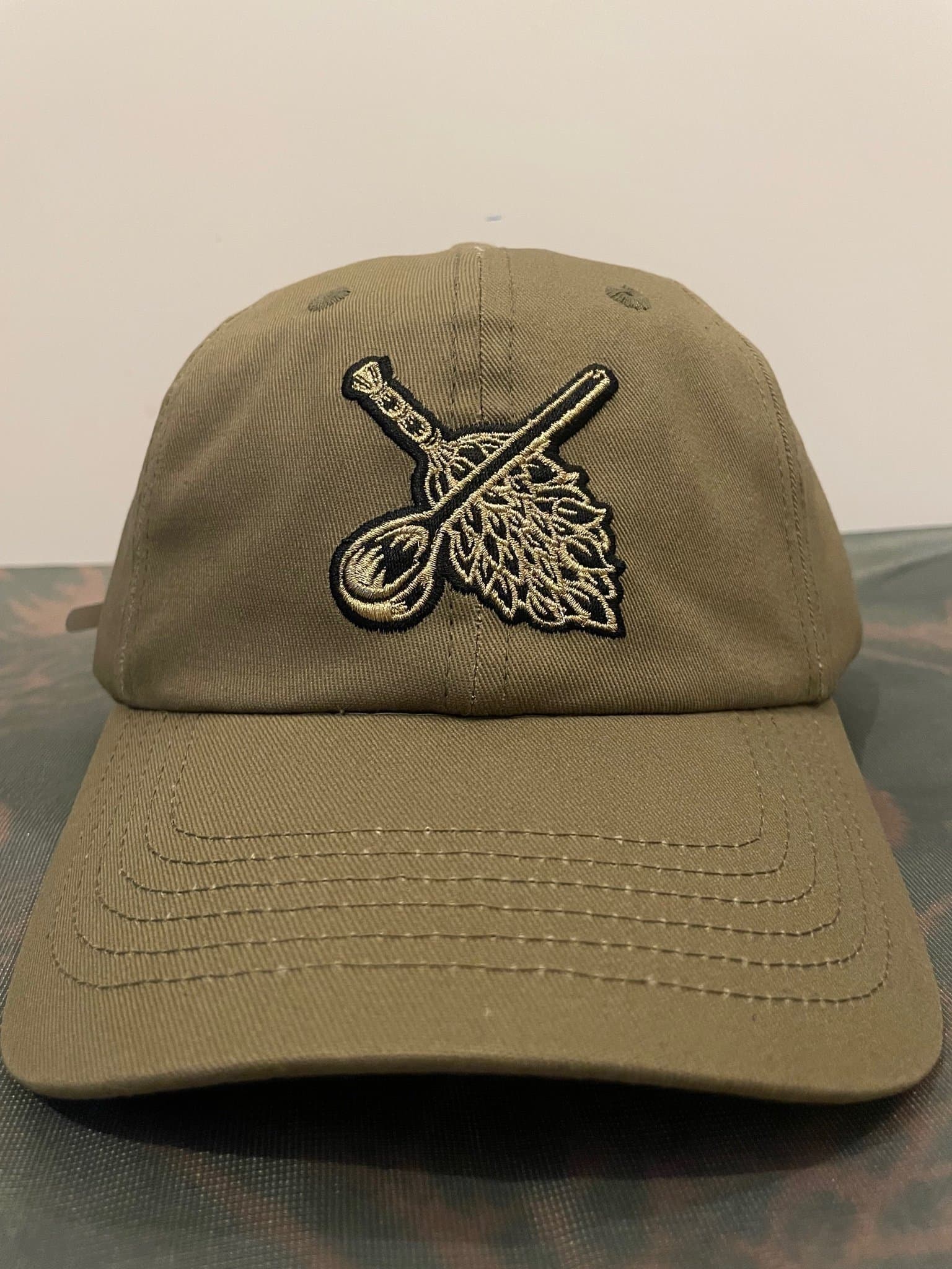 Khakigrön keps ”bastu”