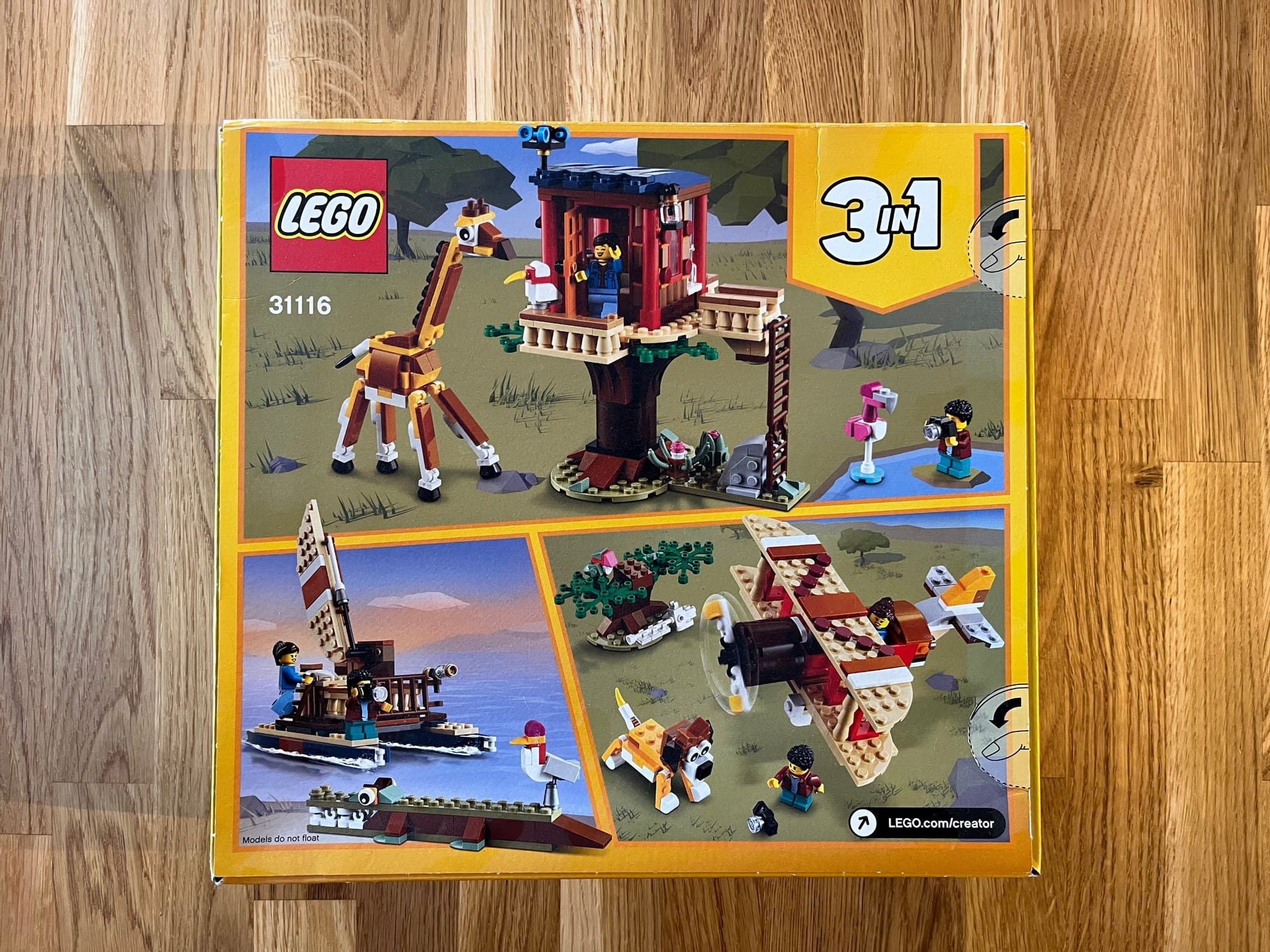 LEGO Creator 31116 Safari Wildlife Tree House