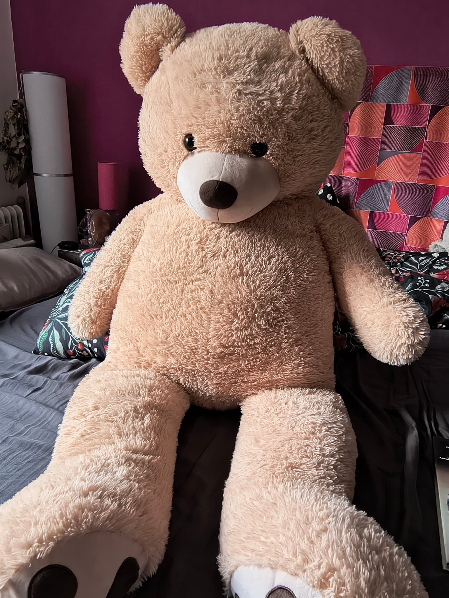 Stor nallebjörn från Partyking - ca 140 cm