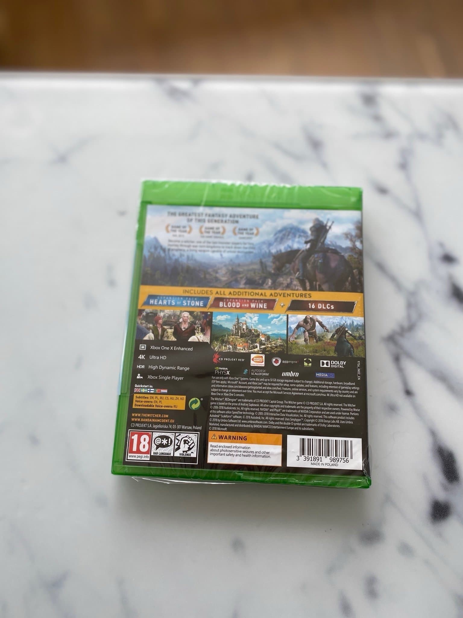 The Witcher Wild Hunt — Game of the Year Edition — NY OCH INPLASTAD