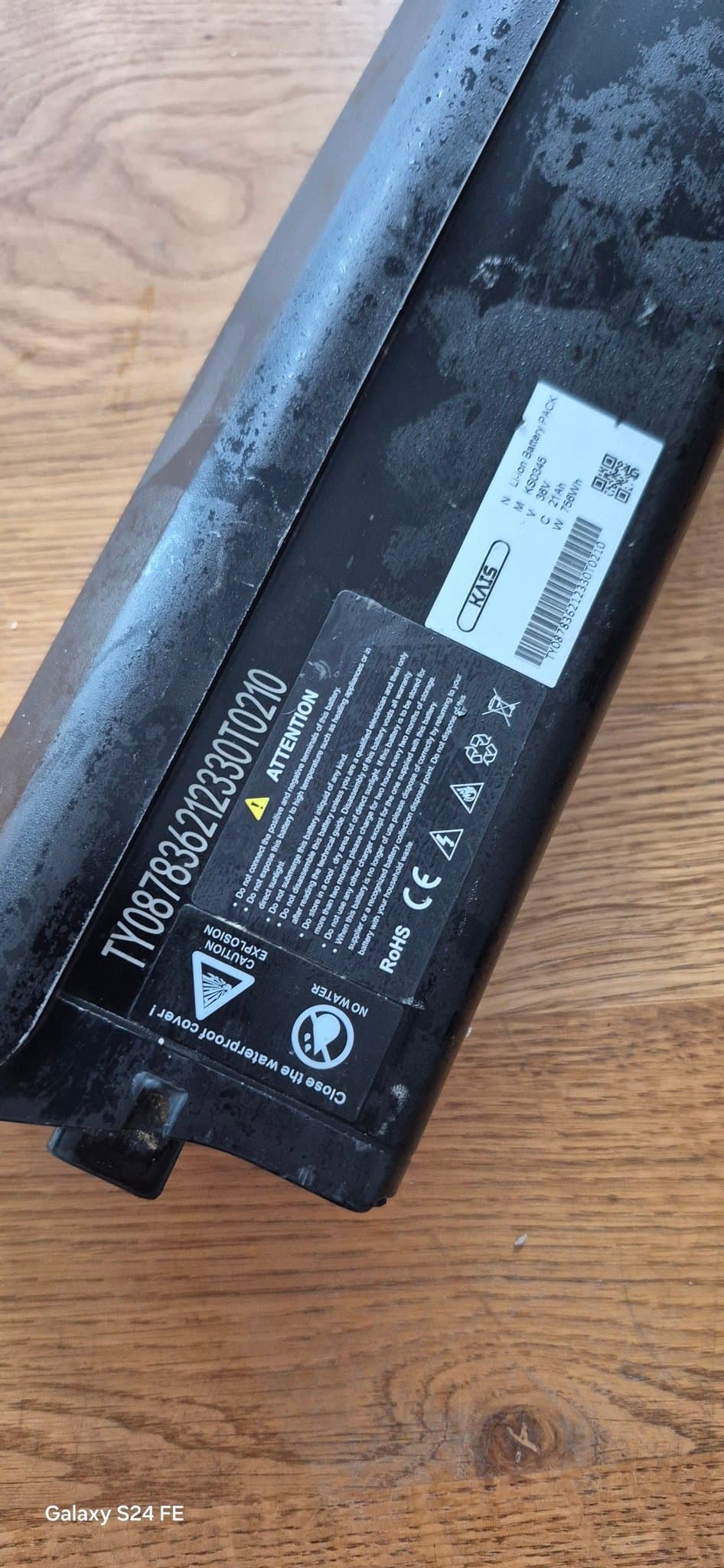 bike, el cykel batteri. 36 V Fra Kais Jeg kender ikke nærmere om batteriet, en