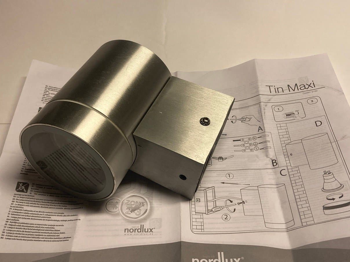 Utelampa Tin Maxi 2150 Aluminium