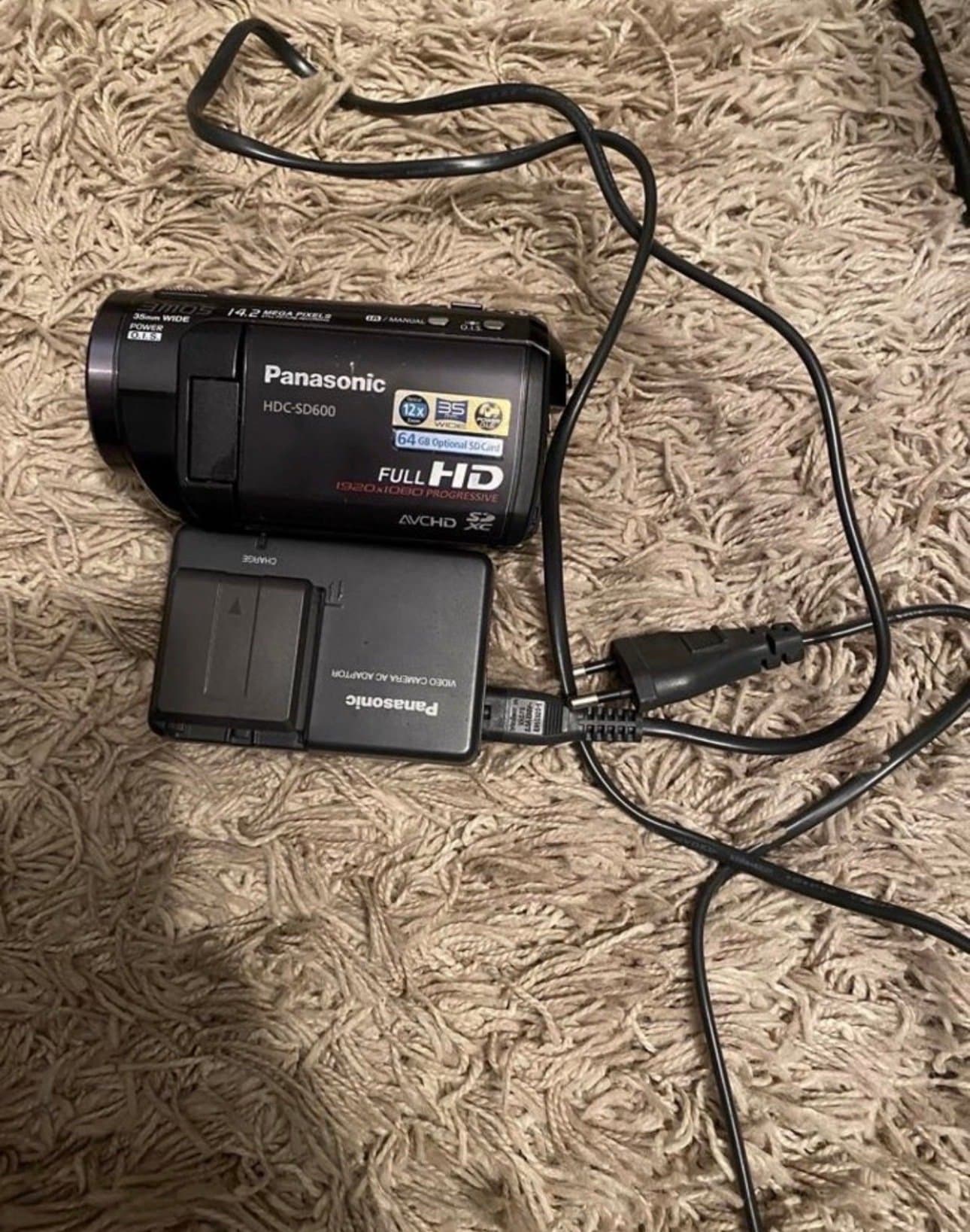 Panasonic HDC-SD600 Digital Full HD Videokamera