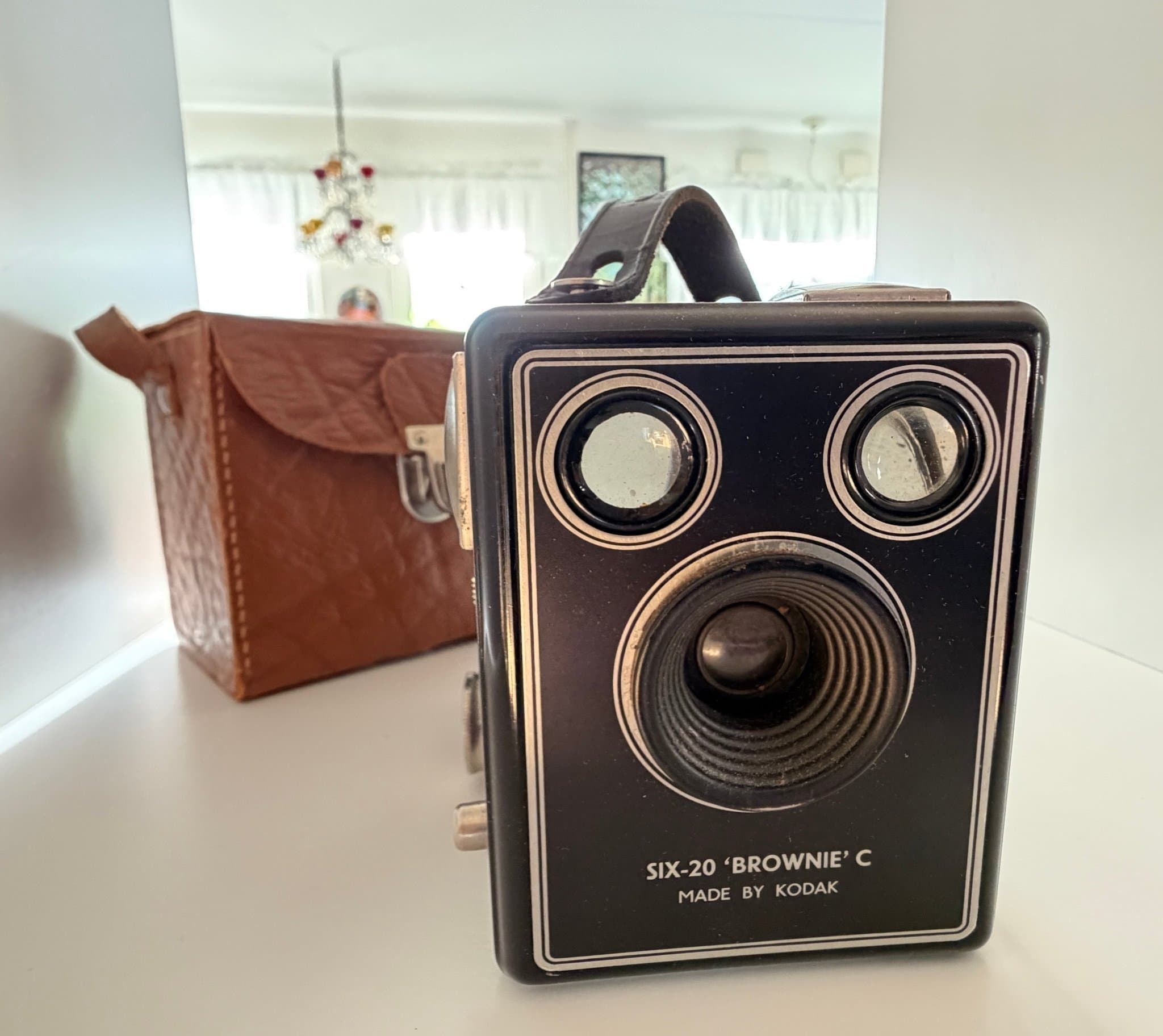 Klassisk Kodak Six-20 'Brownie' C Kamera