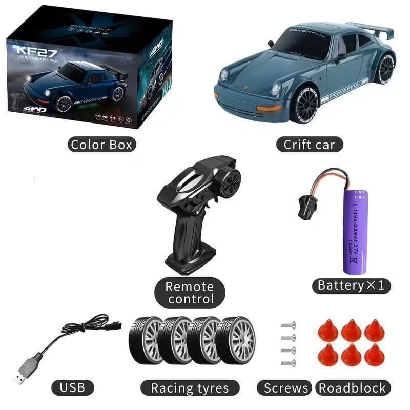 Radiostyrd Driftbil - KF27 skala 1:20