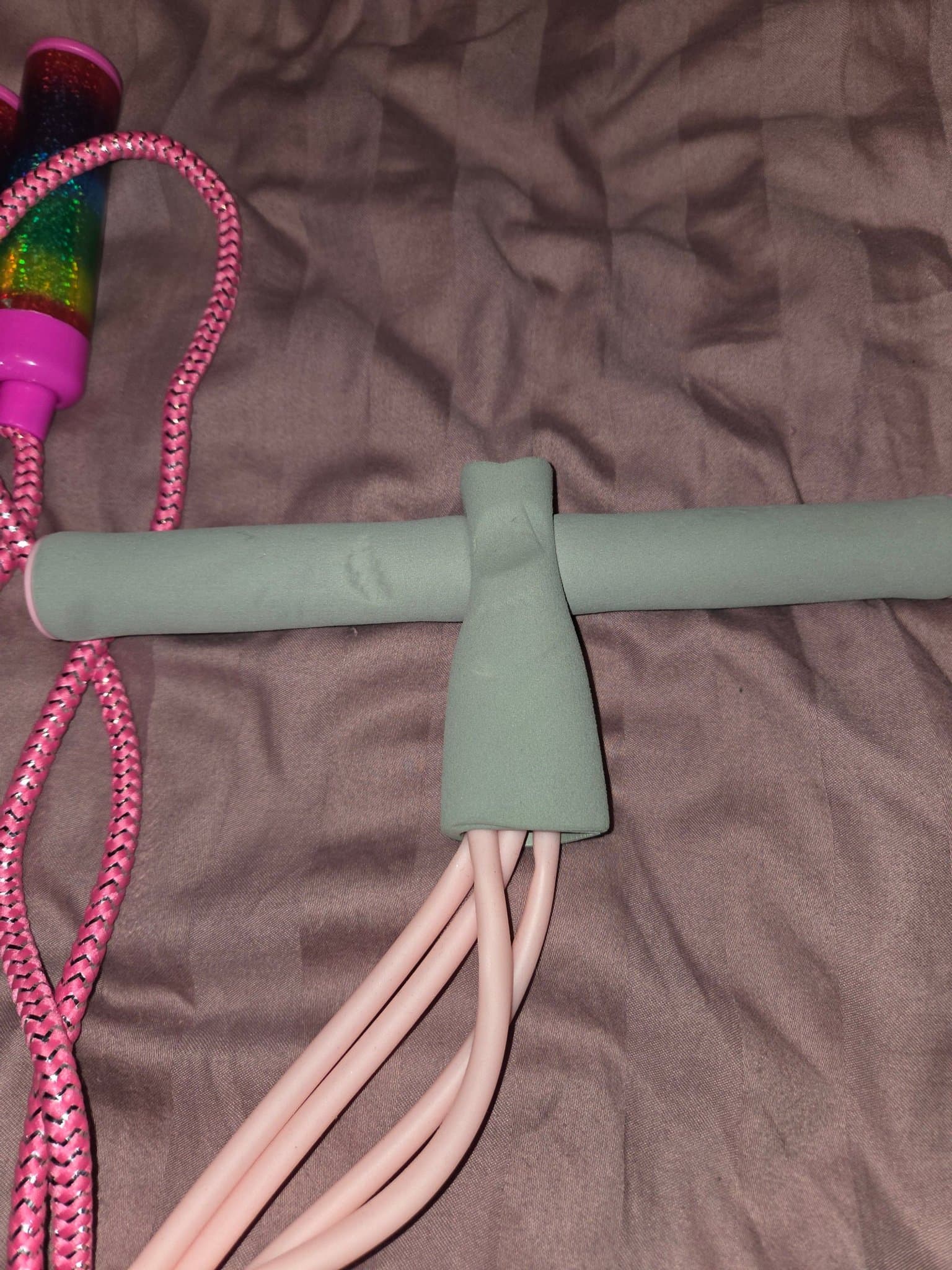 Träningsredskap för fötter o hopprep för hela kroppen