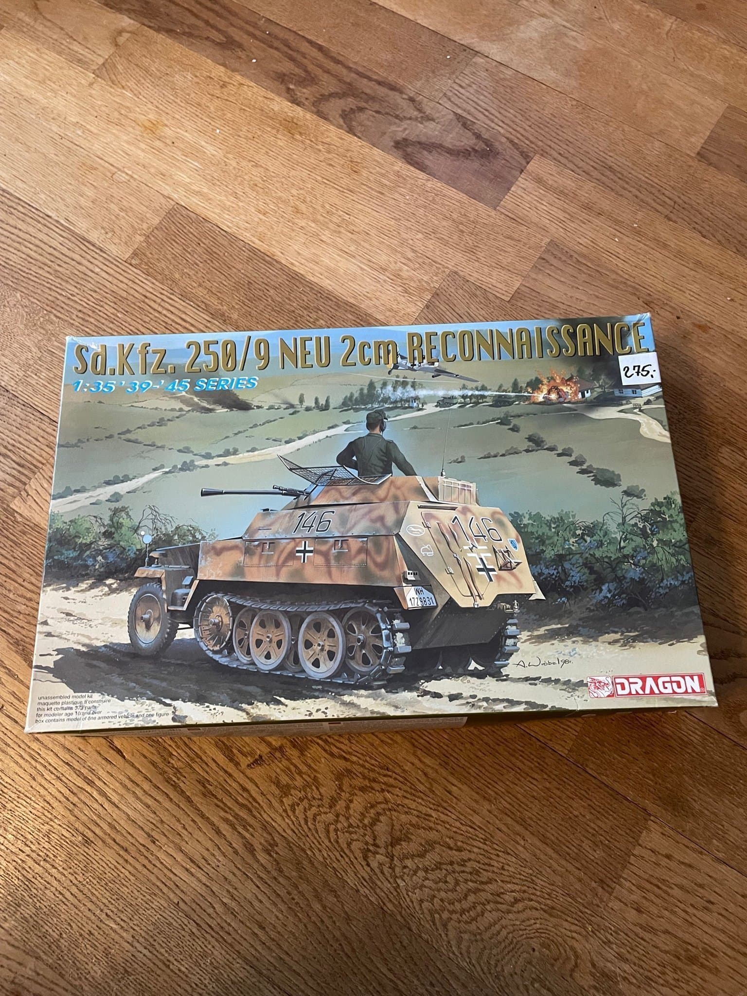 Dragon Sd.Kfz. 250/9 NEU 2cm RECONNAISSANCE modellbyggsats