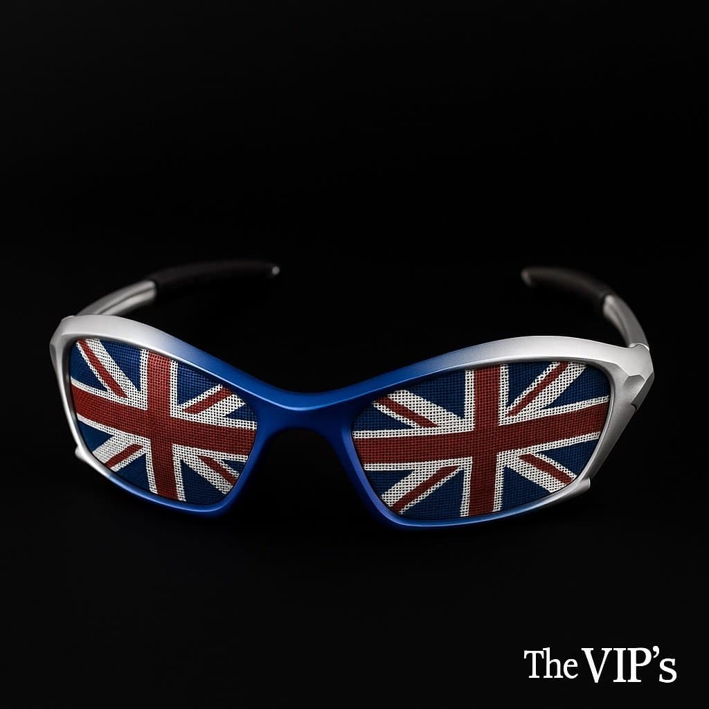 Flagg-glasögon UK 10-pack