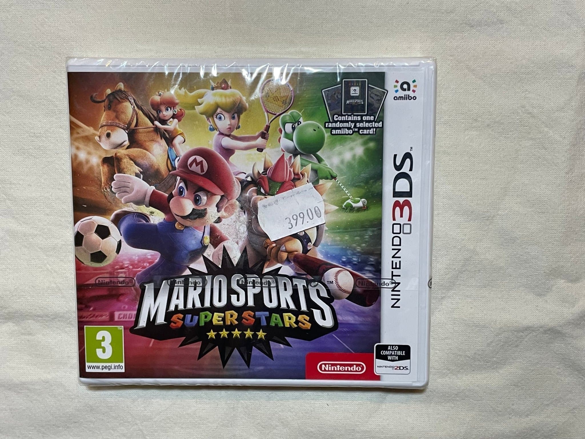 Mario Sports Superstars Nintendo 3DS OÖPPNAD Inplastat SPELET ÄR PÅ ENGELSKA