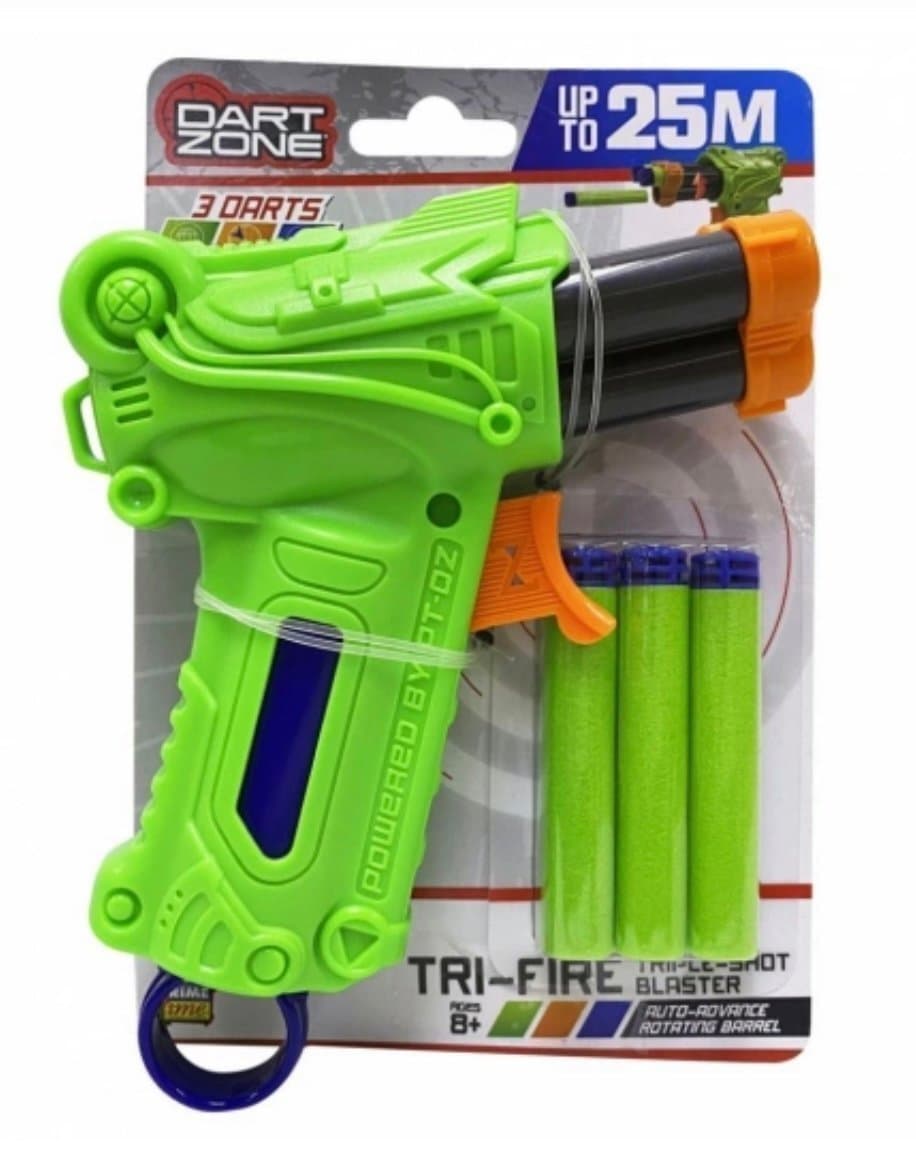 Ny oanvänd/oöppnad DART ZONE - Tri Fire