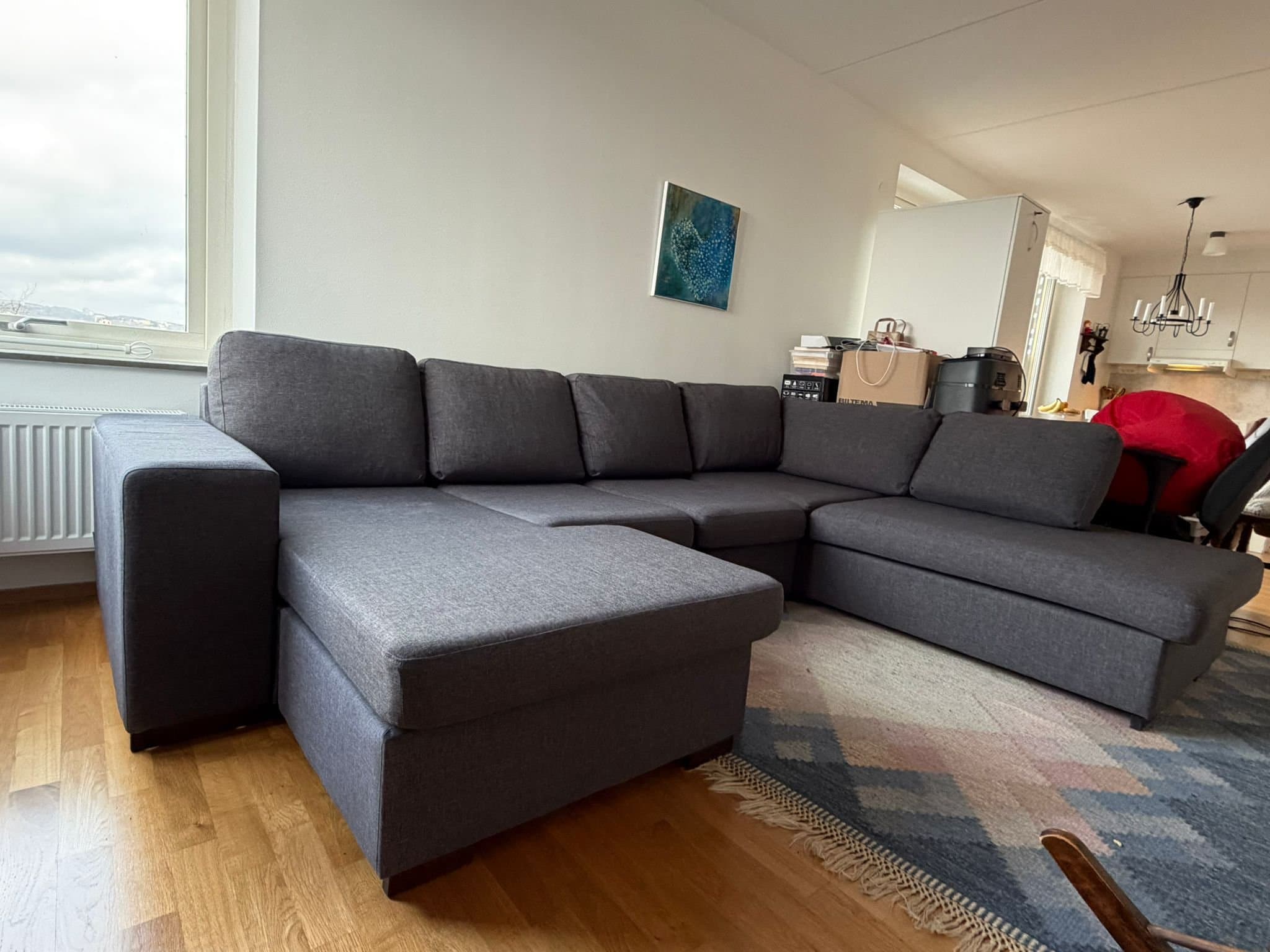 Bellfire U soffa I nyskick, Jag kör hem den gratis inom Göteborg ifall