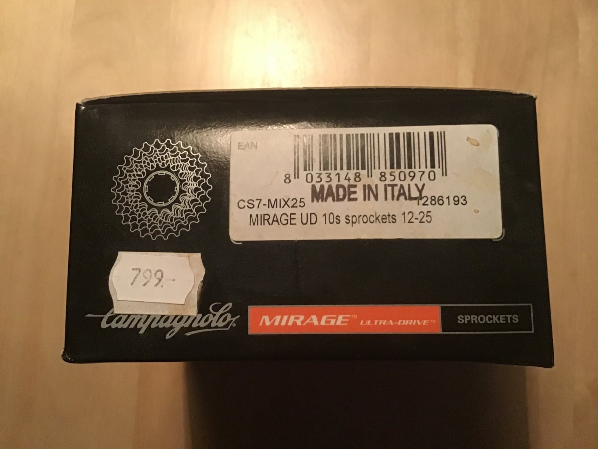 Campagnolo Cassette 10-speed 12-25, CS7-MIX25