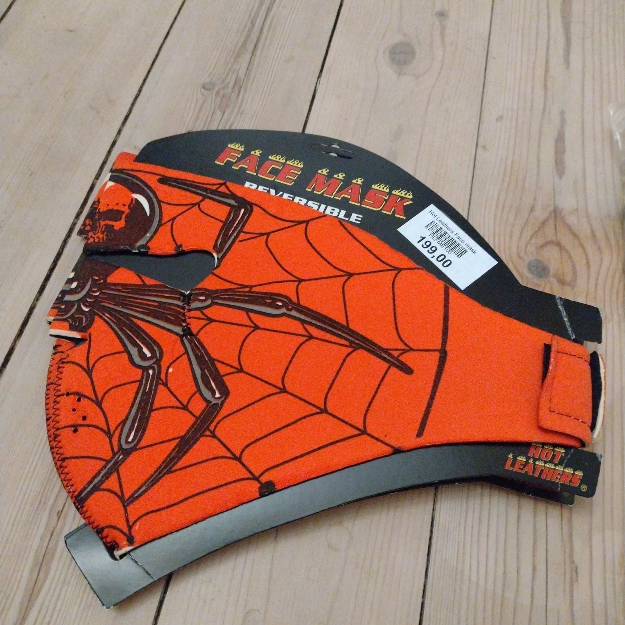 Hot Leathers ansiktsmask skotermask spindelman