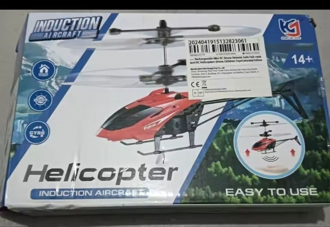 Helt ny leksak RC-Helikopter med Induktion fjärrkontroll
