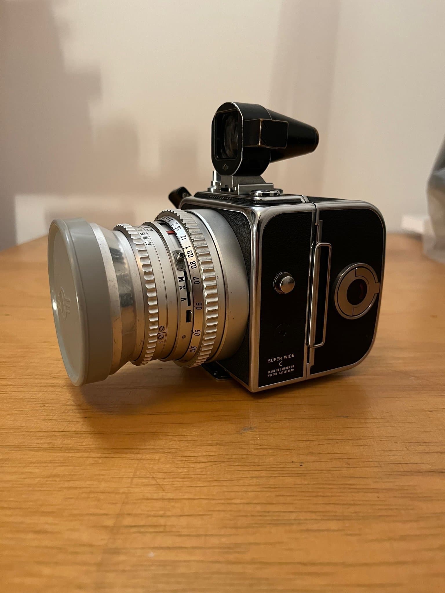 Hasselblad SWC (Super Wide C) Tidig Biogon-version obehandlad