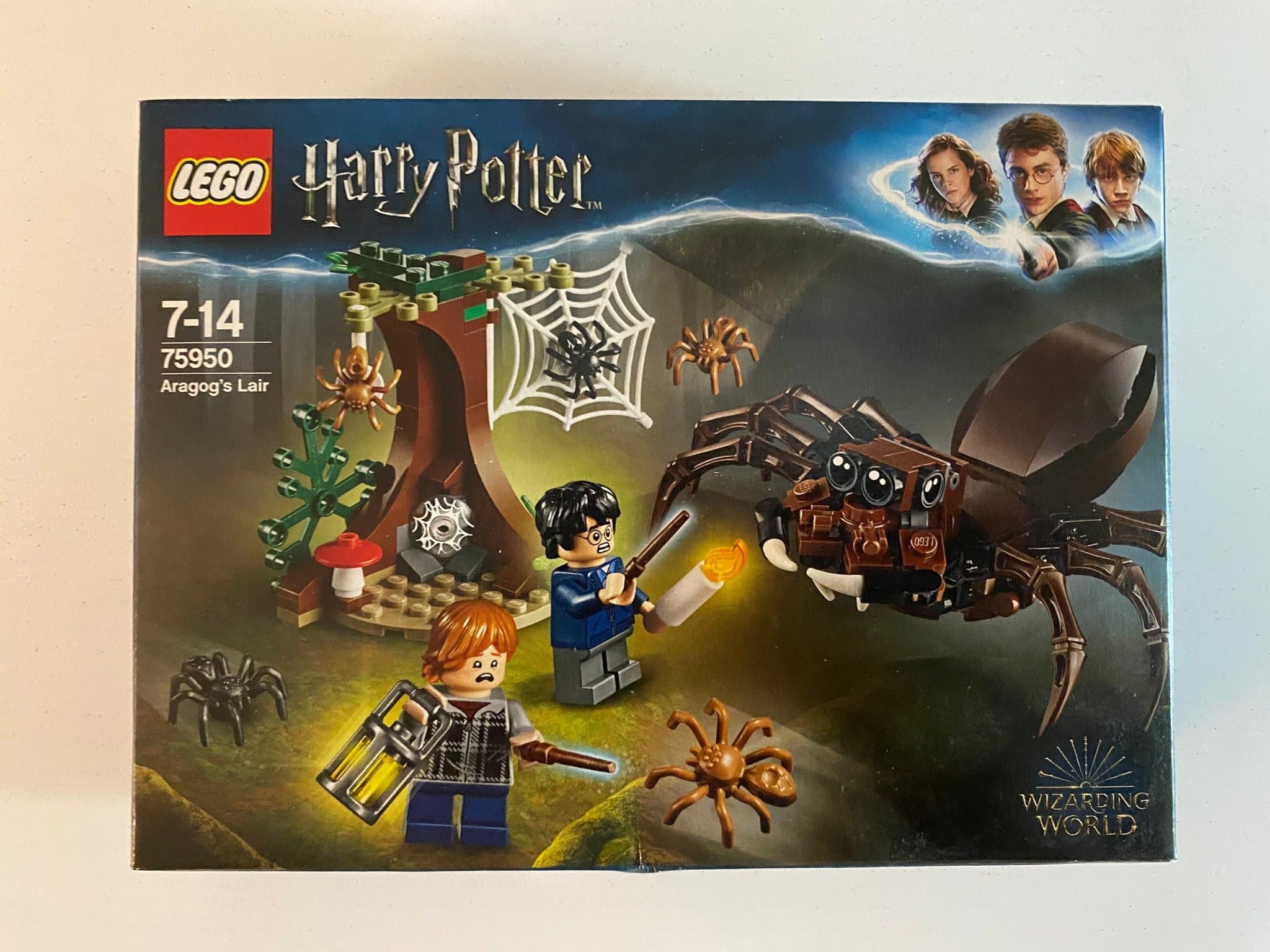 LEGO Harry Potter 75950 Aragog's Lair oöppnad