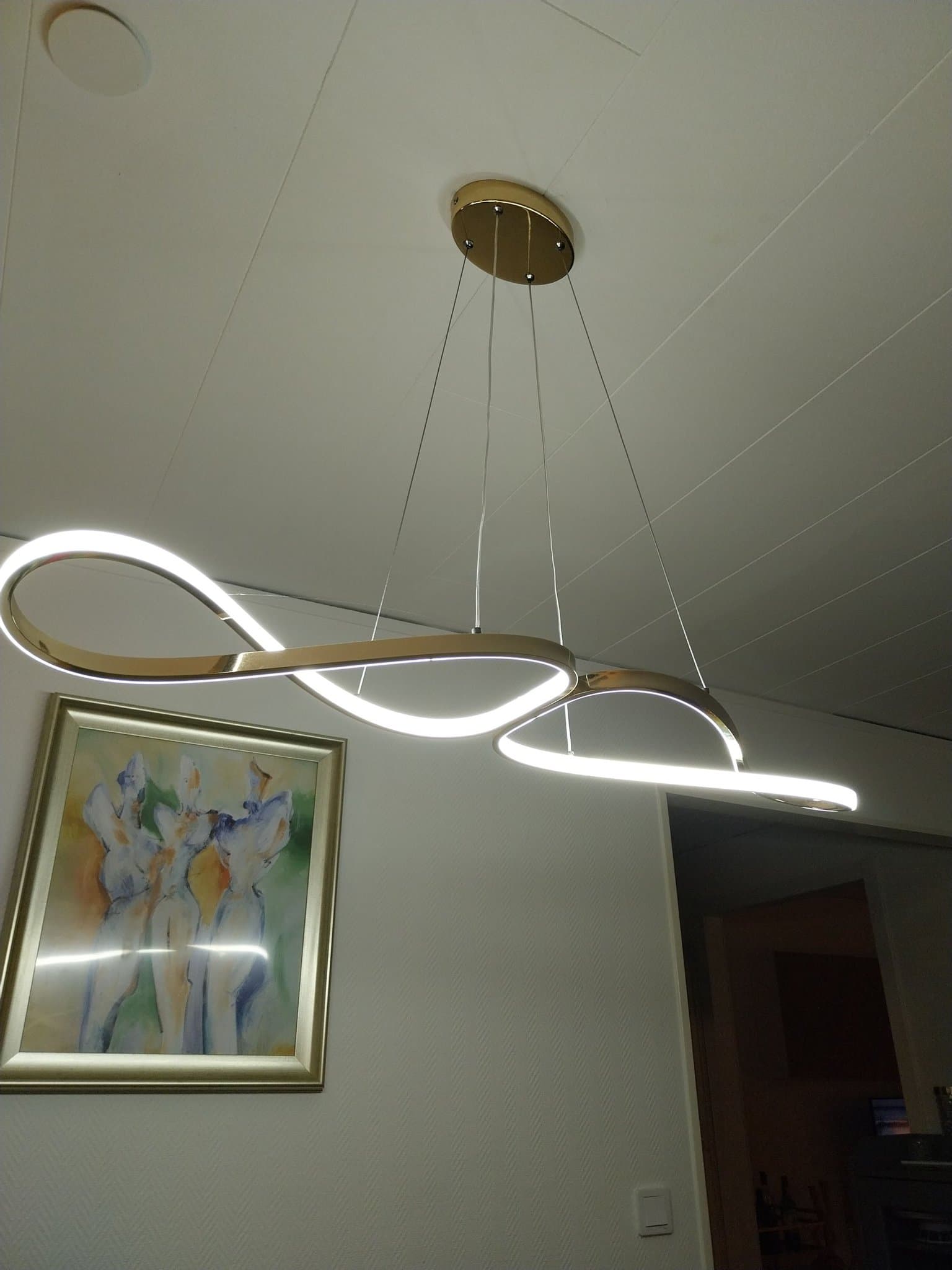 LED Taklampa med Fjärrkontroll, Dimbar