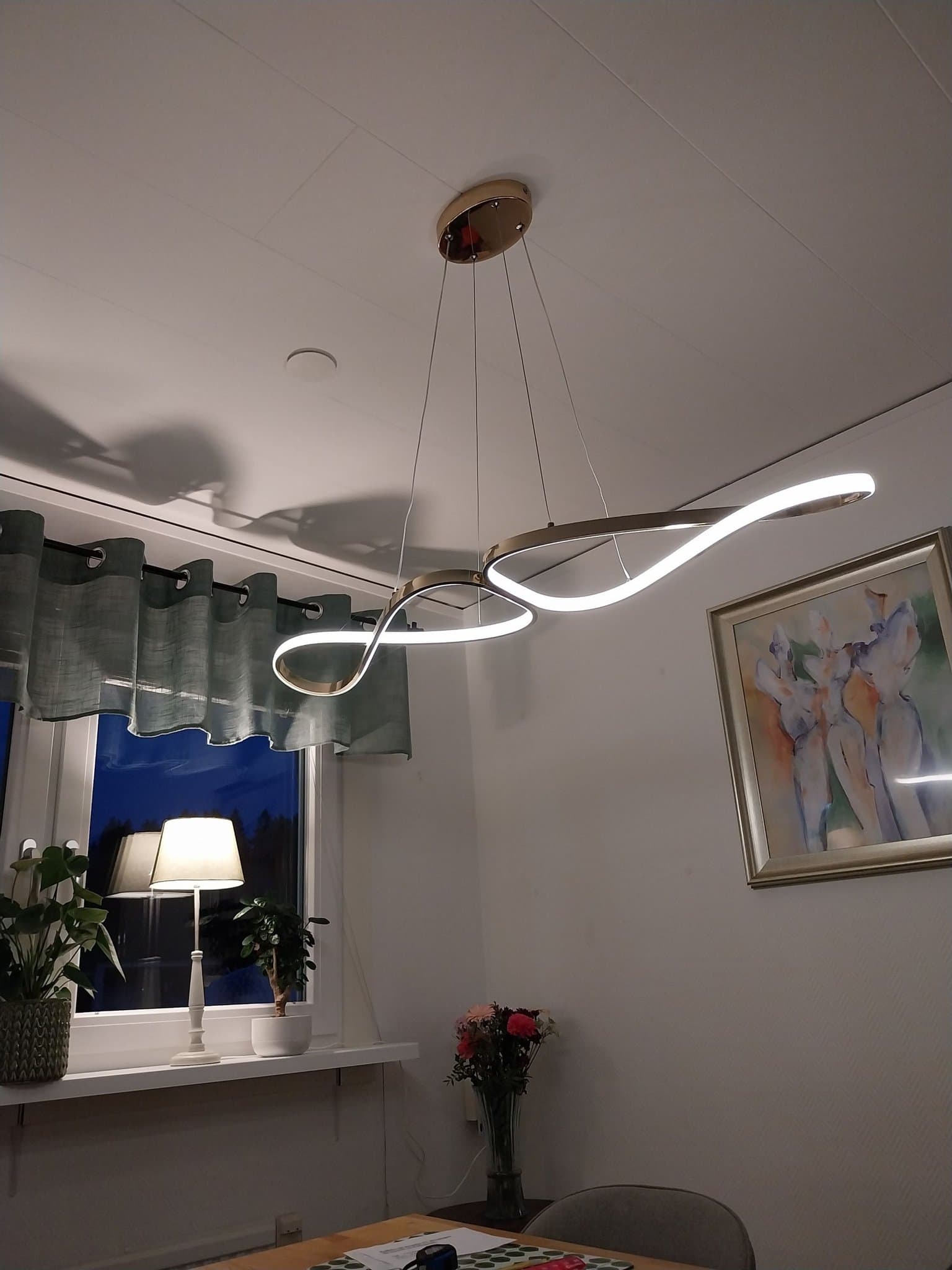 LED Taklampa med Fjärrkontroll, Dimbar