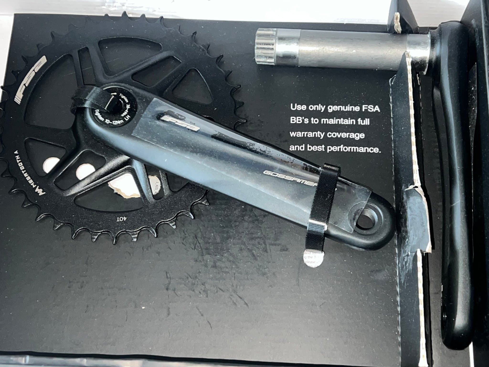 FSA Gossamer Pro Vevparti AGX+ 1x 40T 172.5 mm