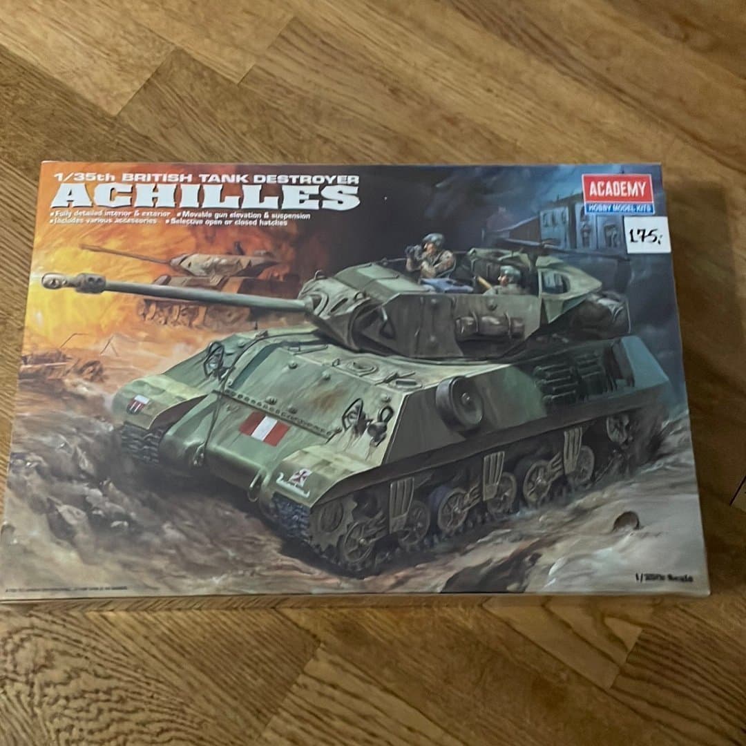 Academy 1/35 Brittisk stridsvagnjaktare Achilles modellbyggsats