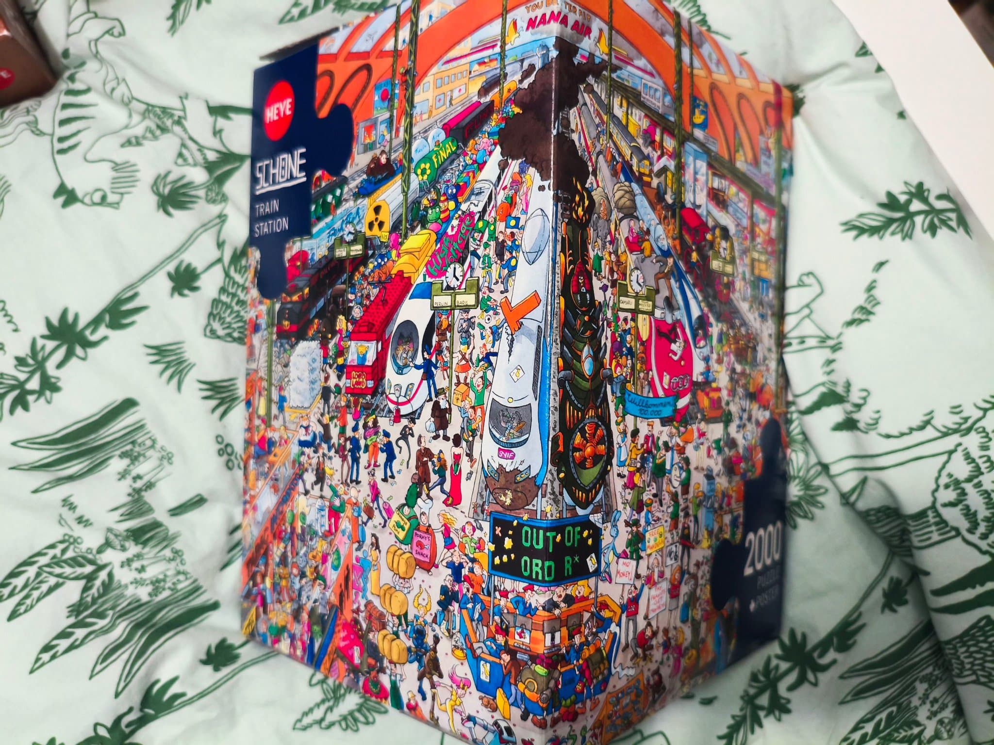 Heye Train Station Pussel 2000