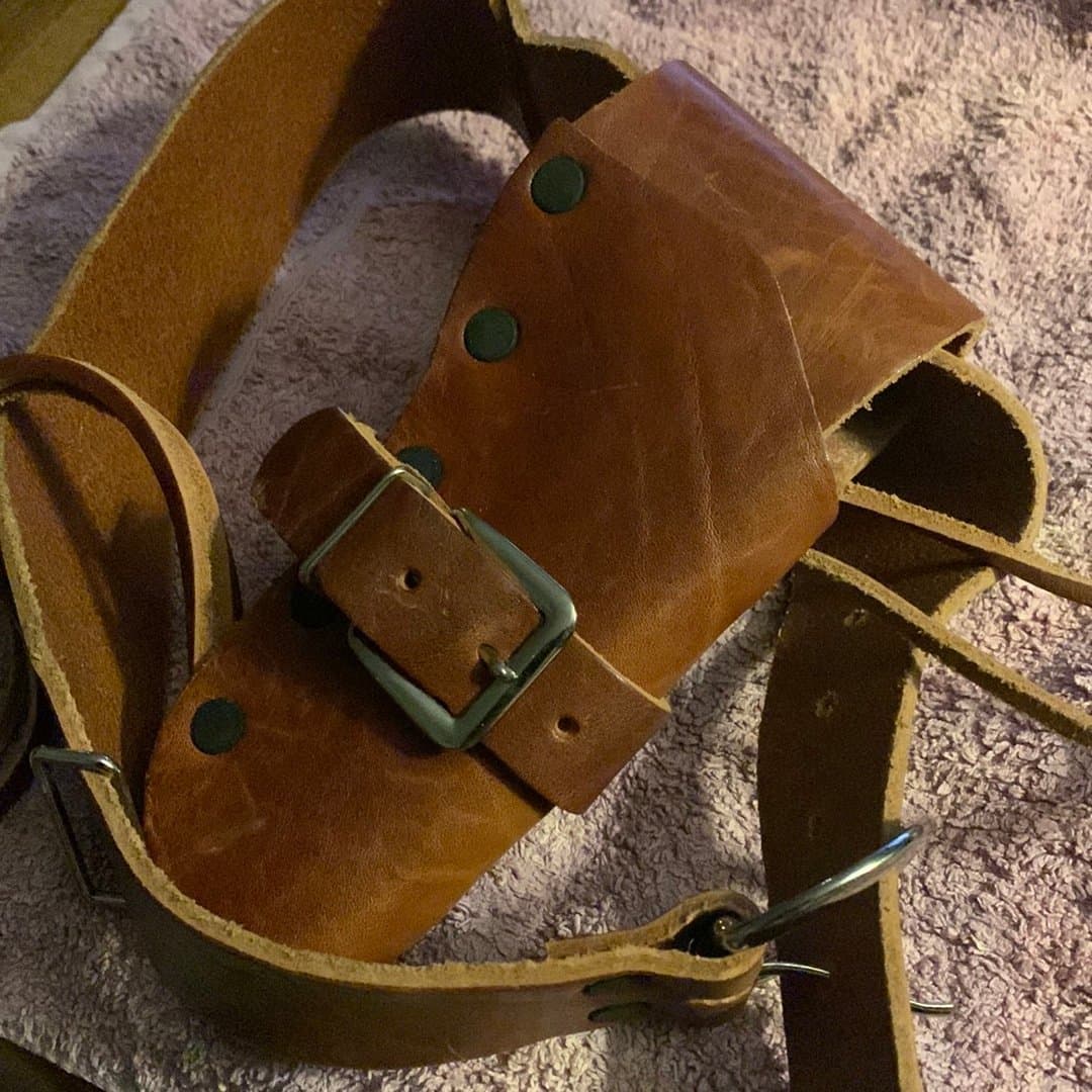 Leksakspistol med hölster och knallpulver