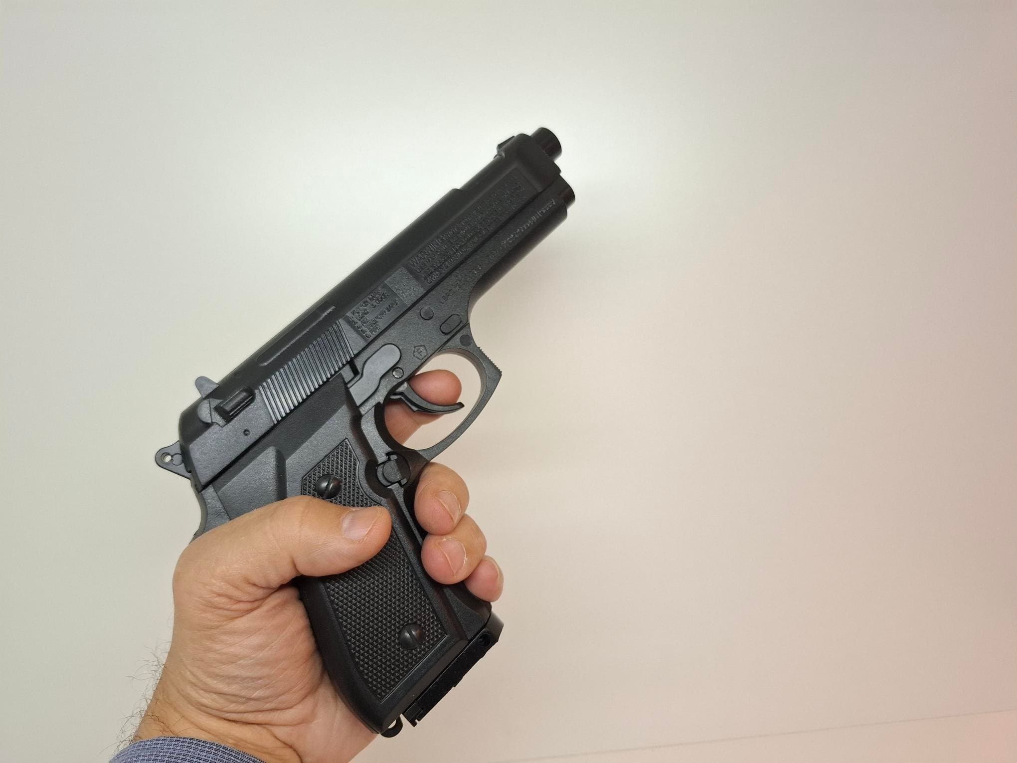 Daisy Powerline 340 luftpistol 4,5 mm (.177) BBs Plus en burkstålrundkulor, ny