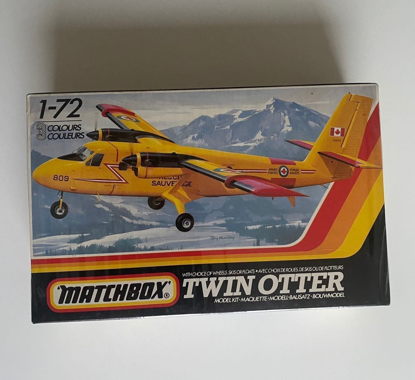 Matchbox PK127 1/72 De Havilland Twin Otter Modellbyggsats