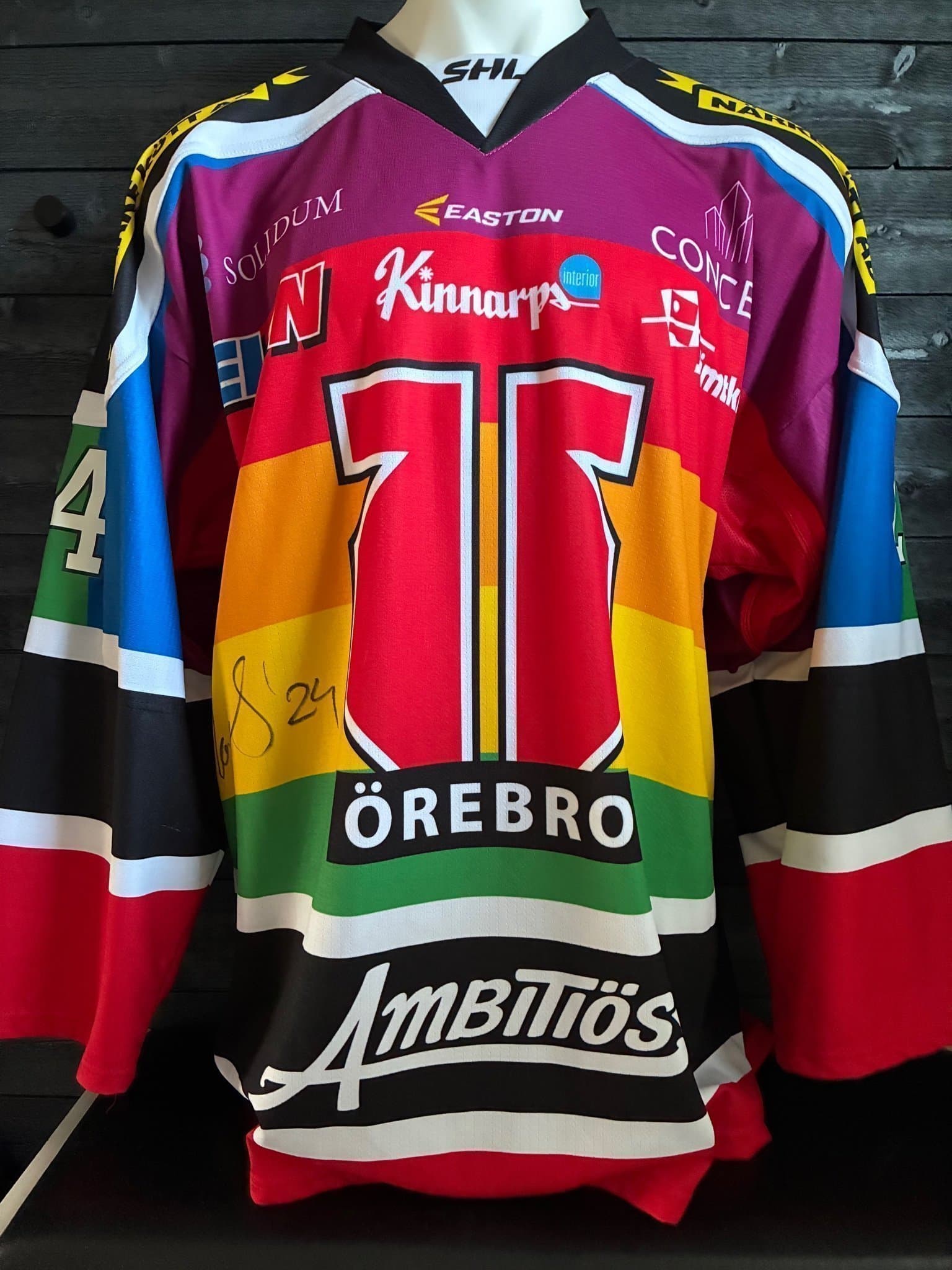 Örebro Hockey Matchtröja - Petr Zamorsky #24