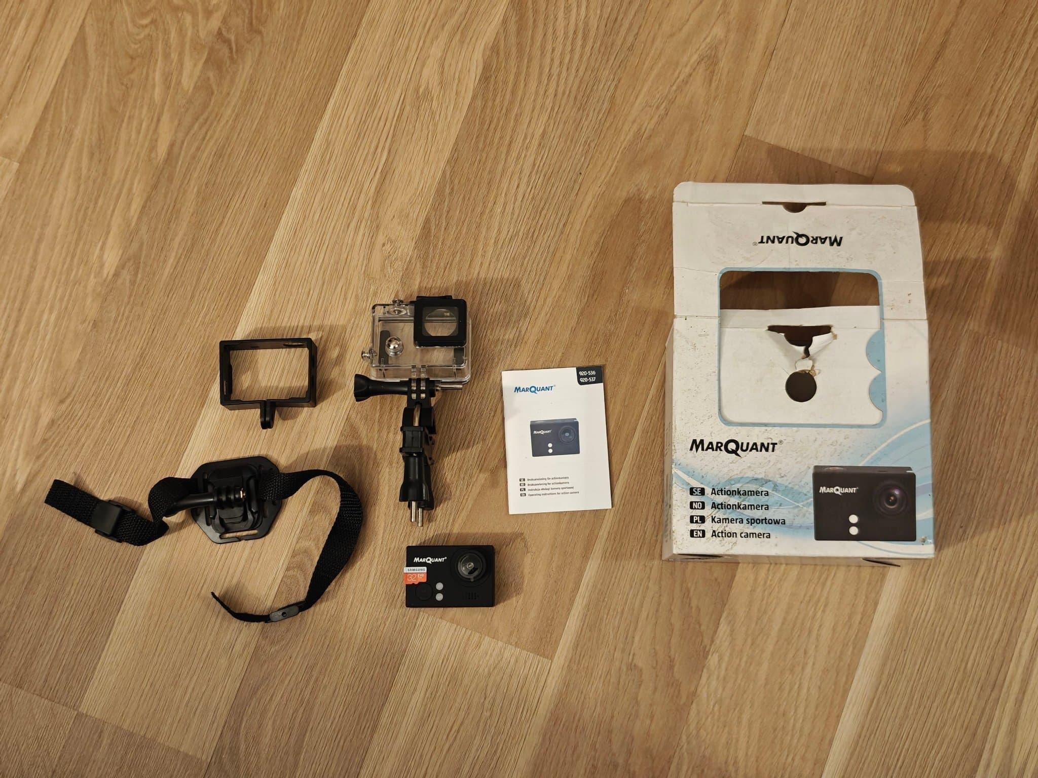 Actionkamera MarQuant + microSD 32GB