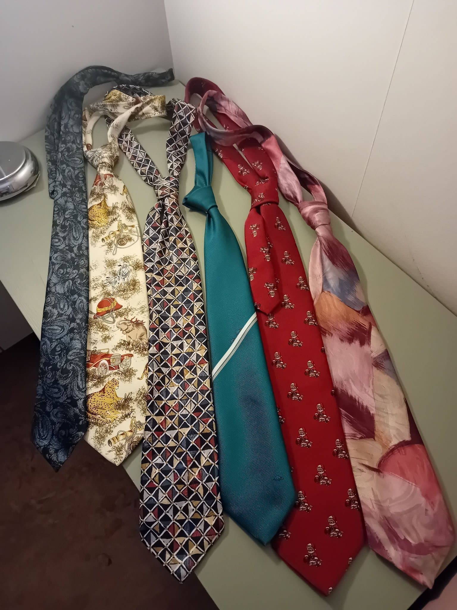 Slipsar - Set med 6 st