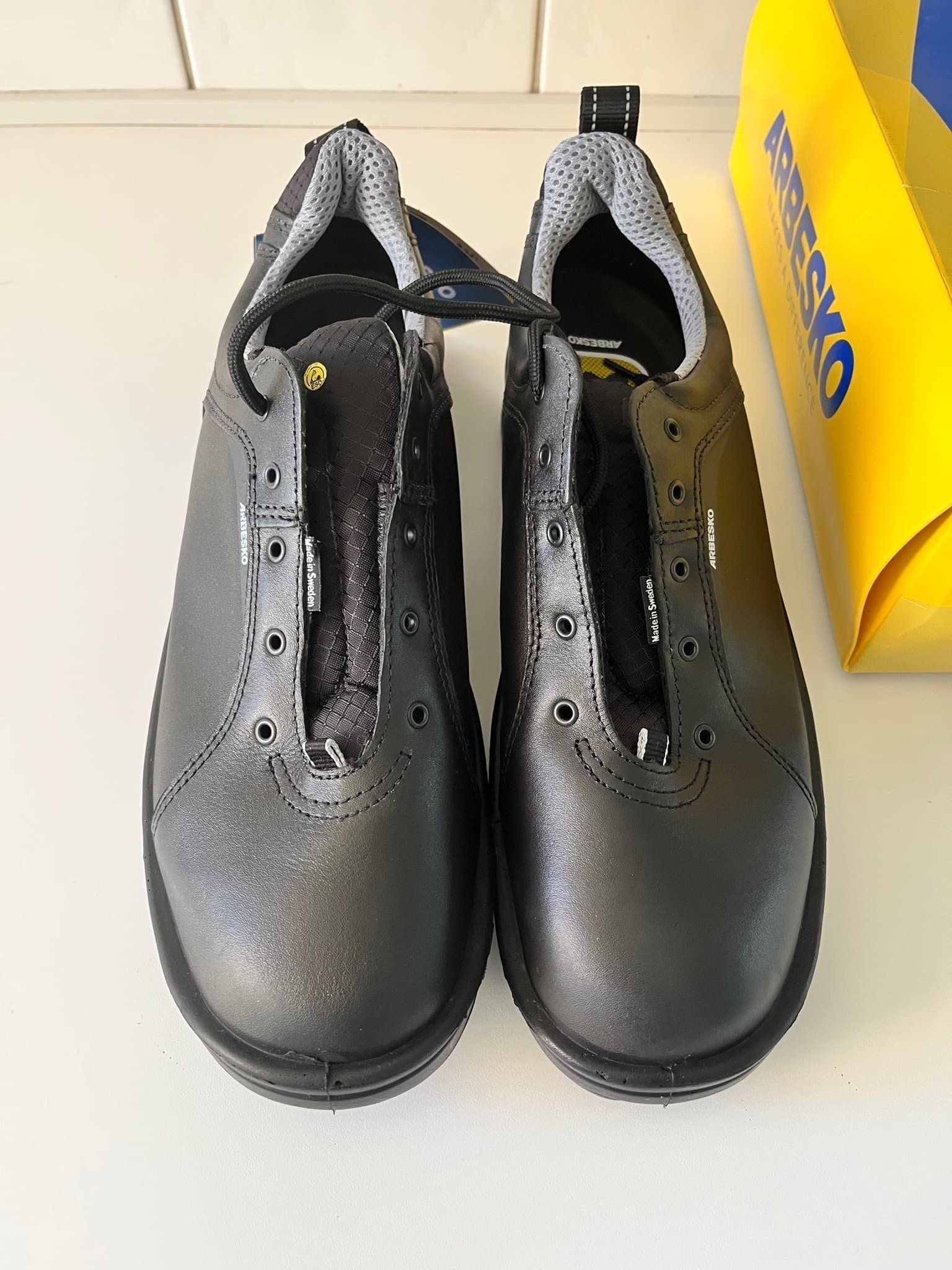 Arbesko model 1385 arbetsskor, Svart, EUR 47