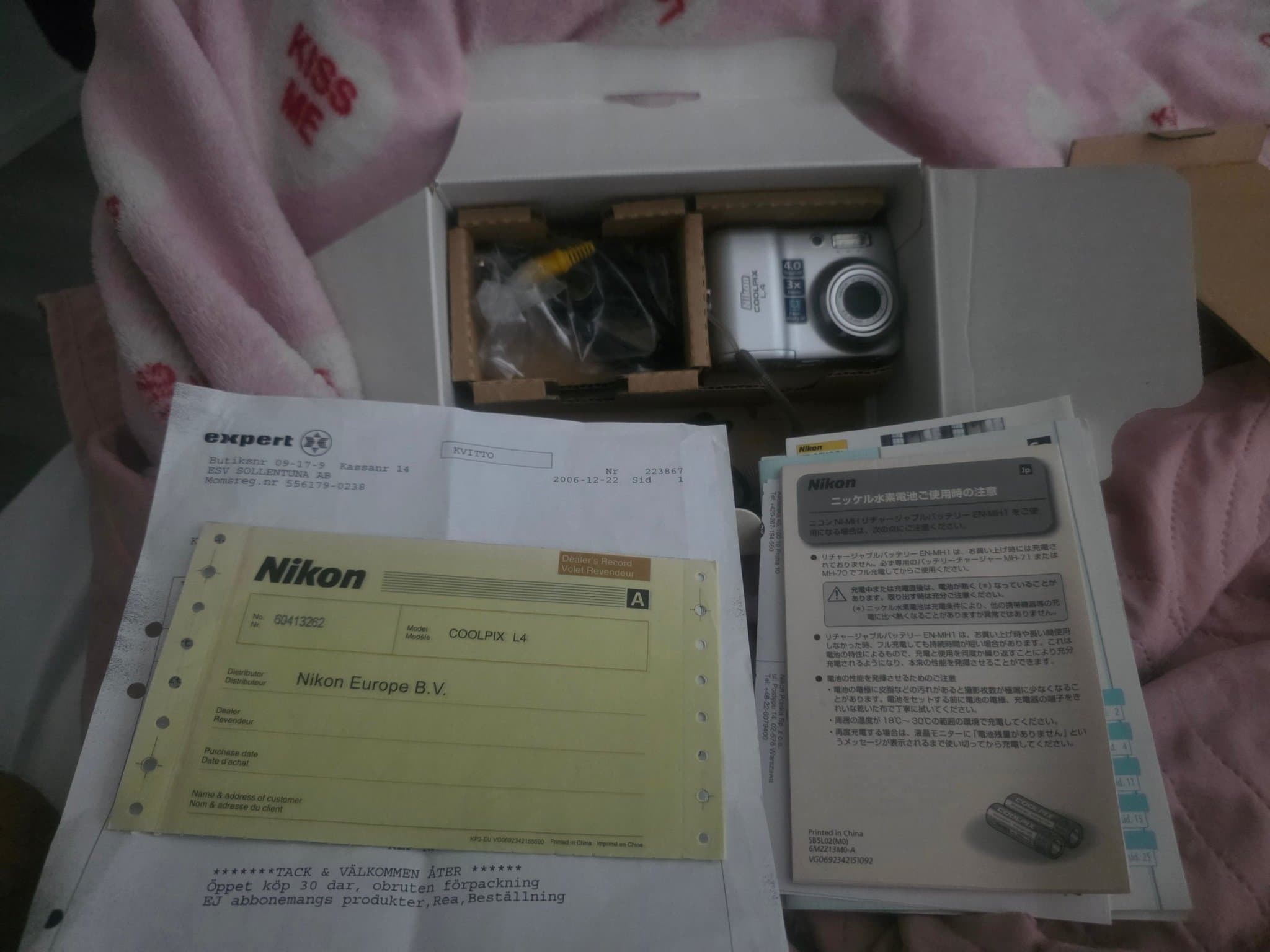 Nikon Coolpix L4 digitalkamera