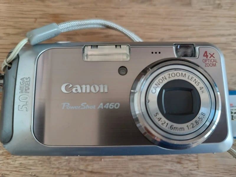 Canon PowerShot A460 Digital Camera 5.0 Megapixels