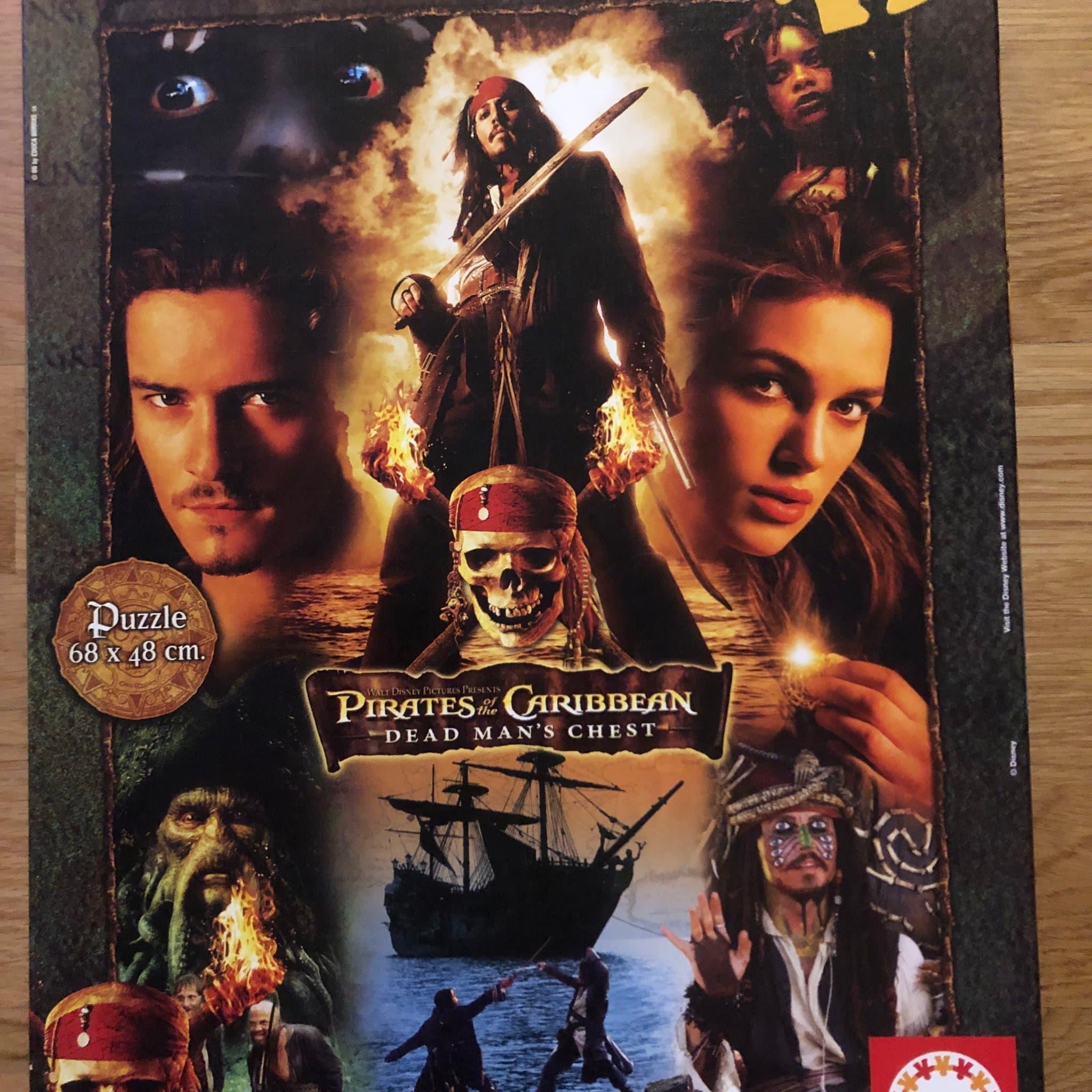 Pirates of the Caribbean Pussel 1000 Bitar
