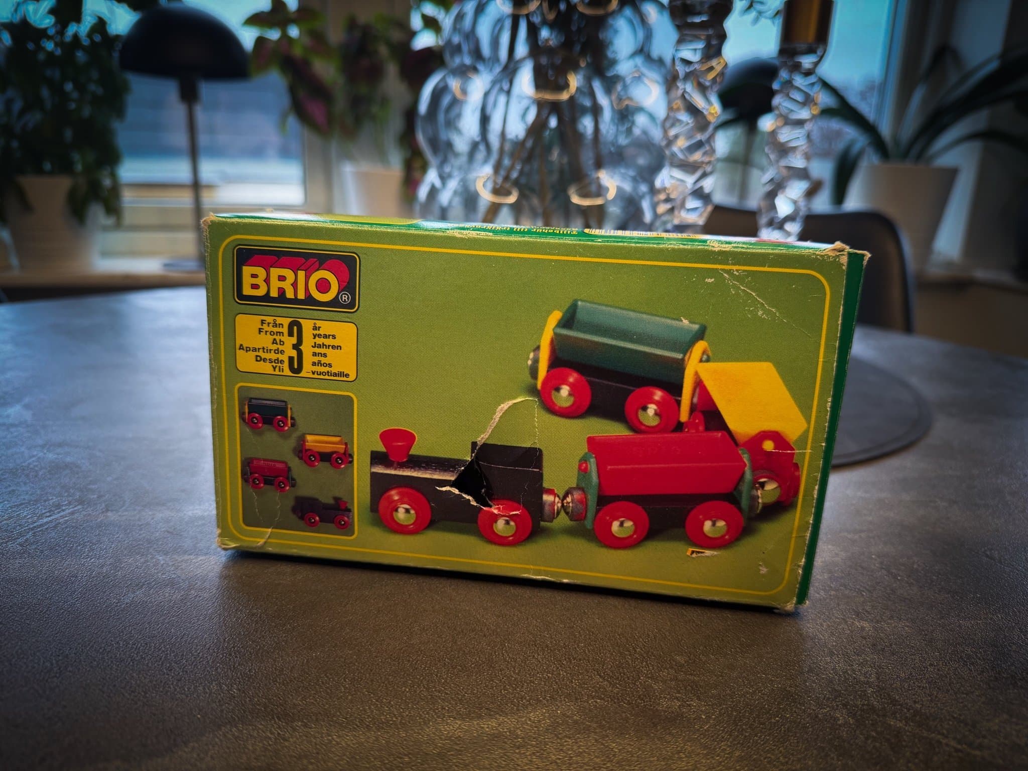 Brio Tågsats #33310 med Lok och Vagnar (Vintage)
