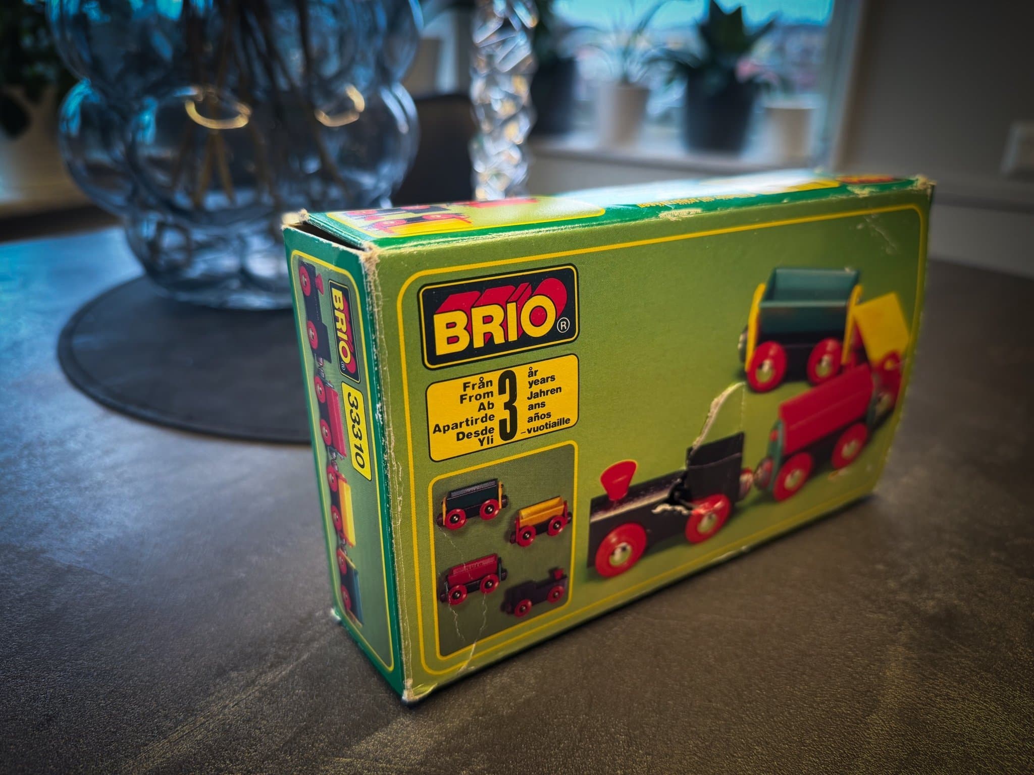 Brio Tågsats #33310 med Lok och Vagnar (Vintage)
