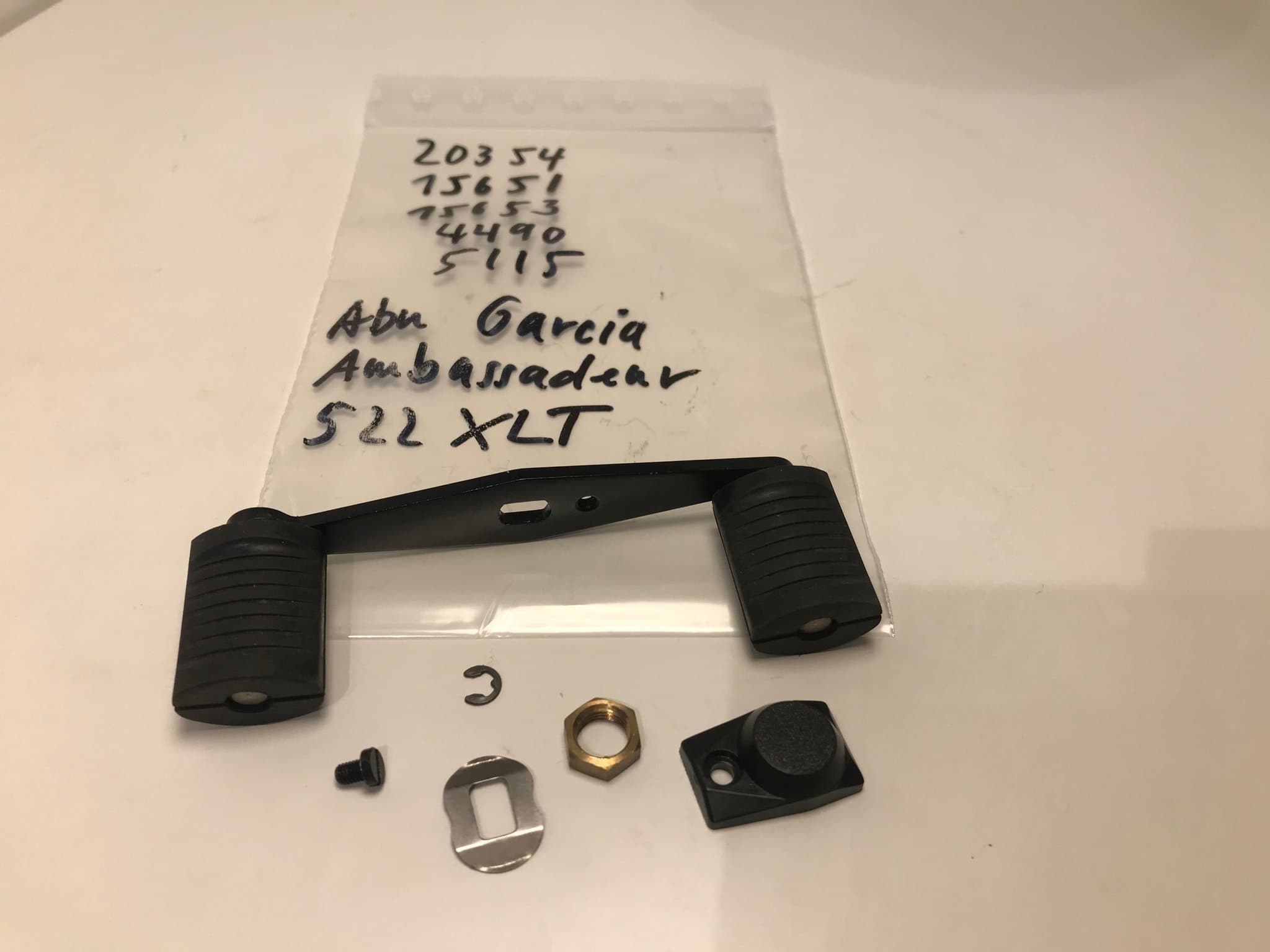 reservdel Abu Garcia Ambassadeur 522 XLT, här: 20354,15651,15653+++vev