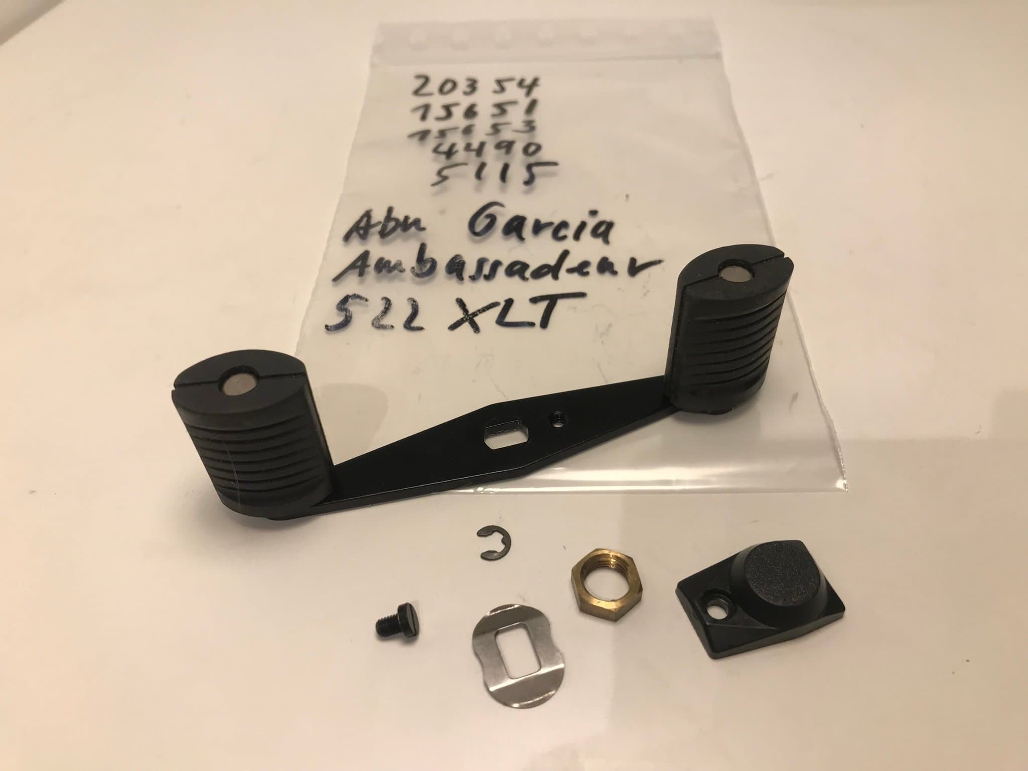 reservdel Abu Garcia Ambassadeur 522 XLT, här: 20354,15651,15653+++vev