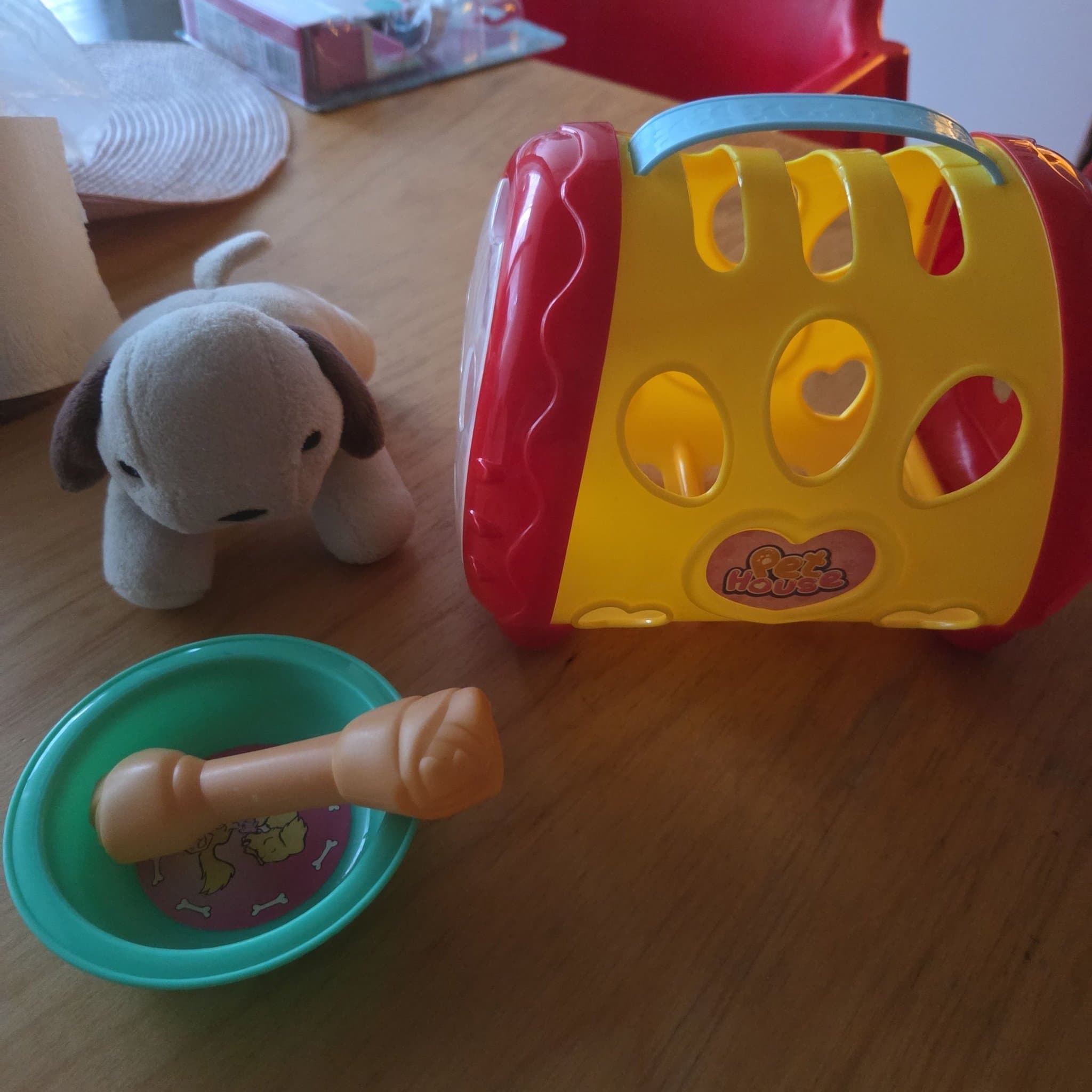 Leksaksset för barn - Hundtema