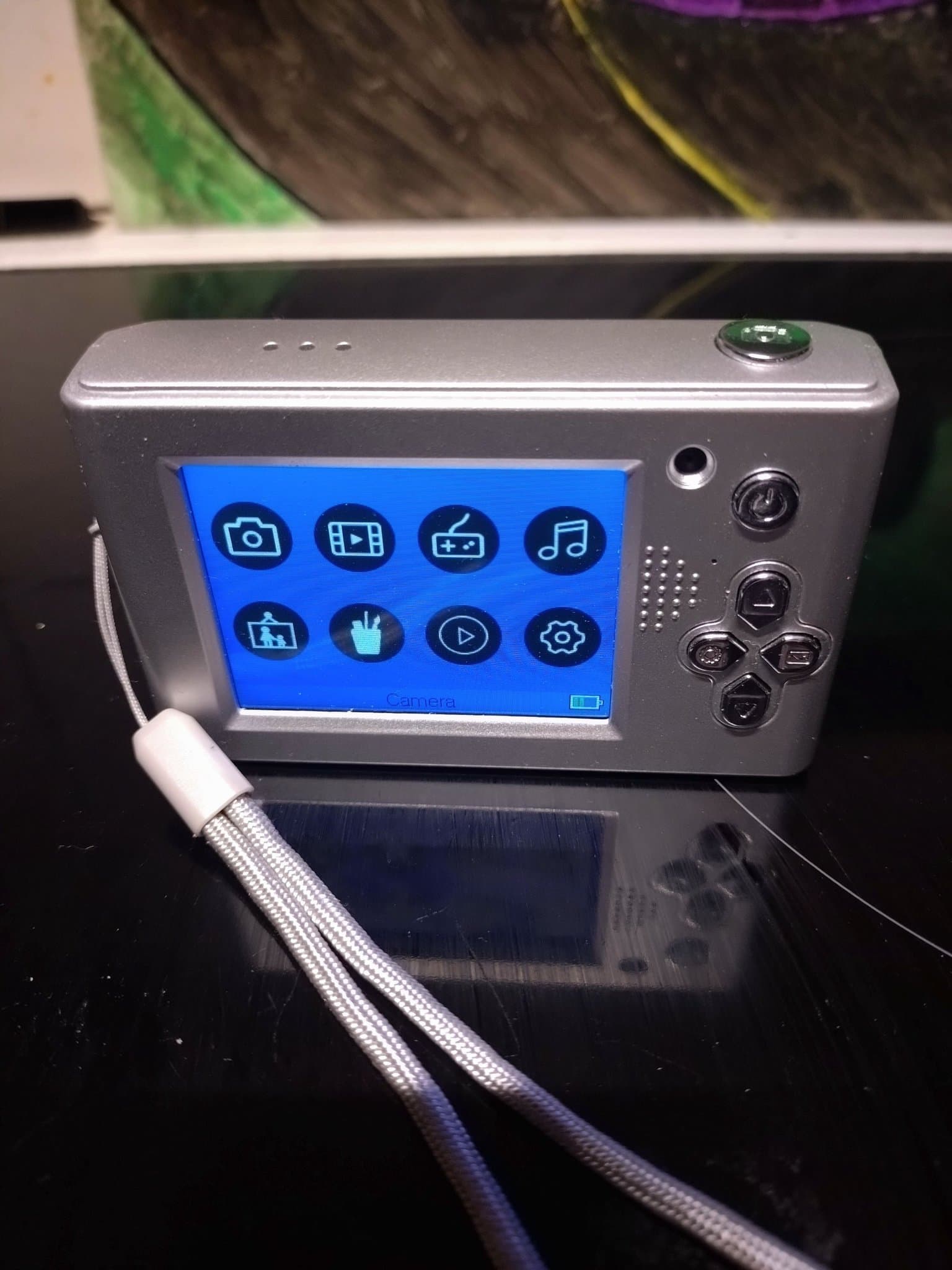 Digitalkamera med 16x zoom