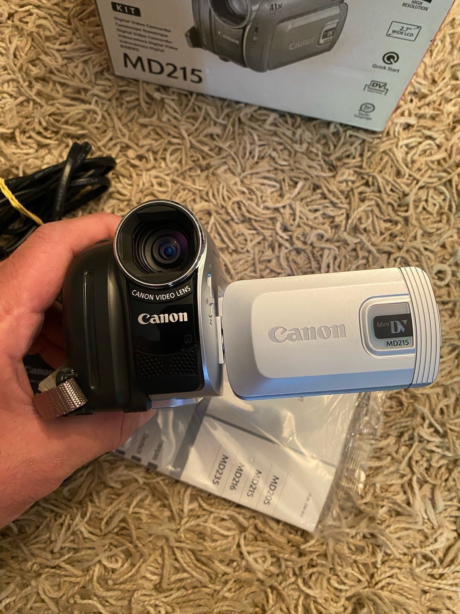 HELT NY Canon DIGITAL Videokamera MD 235 HELT NYTT