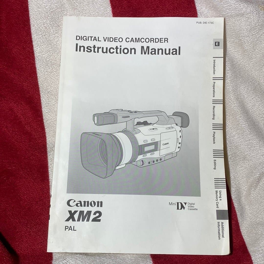 Canon XM2 Digital Videokamera3 CCCD