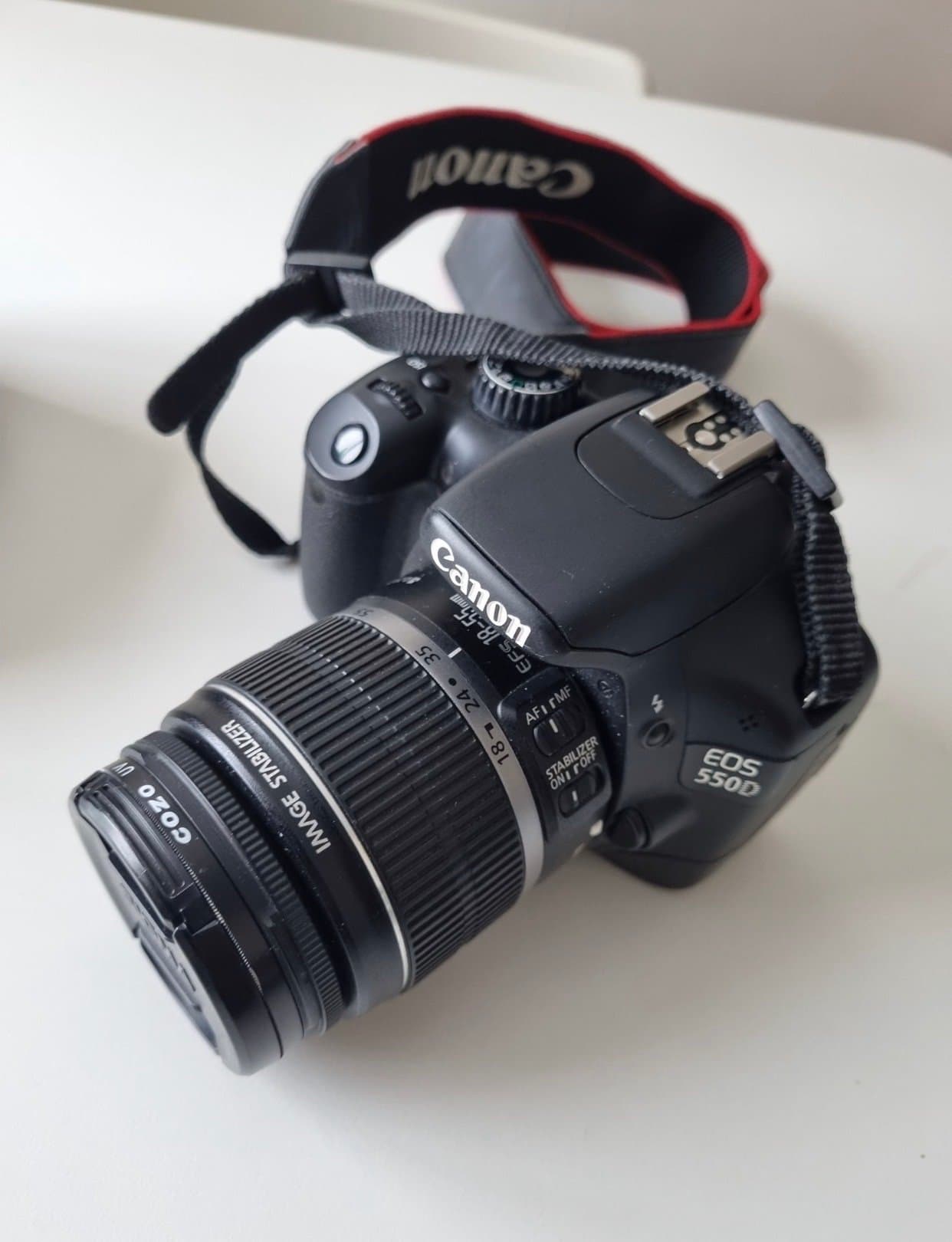 Canon EOS 550D med alla tillbehör